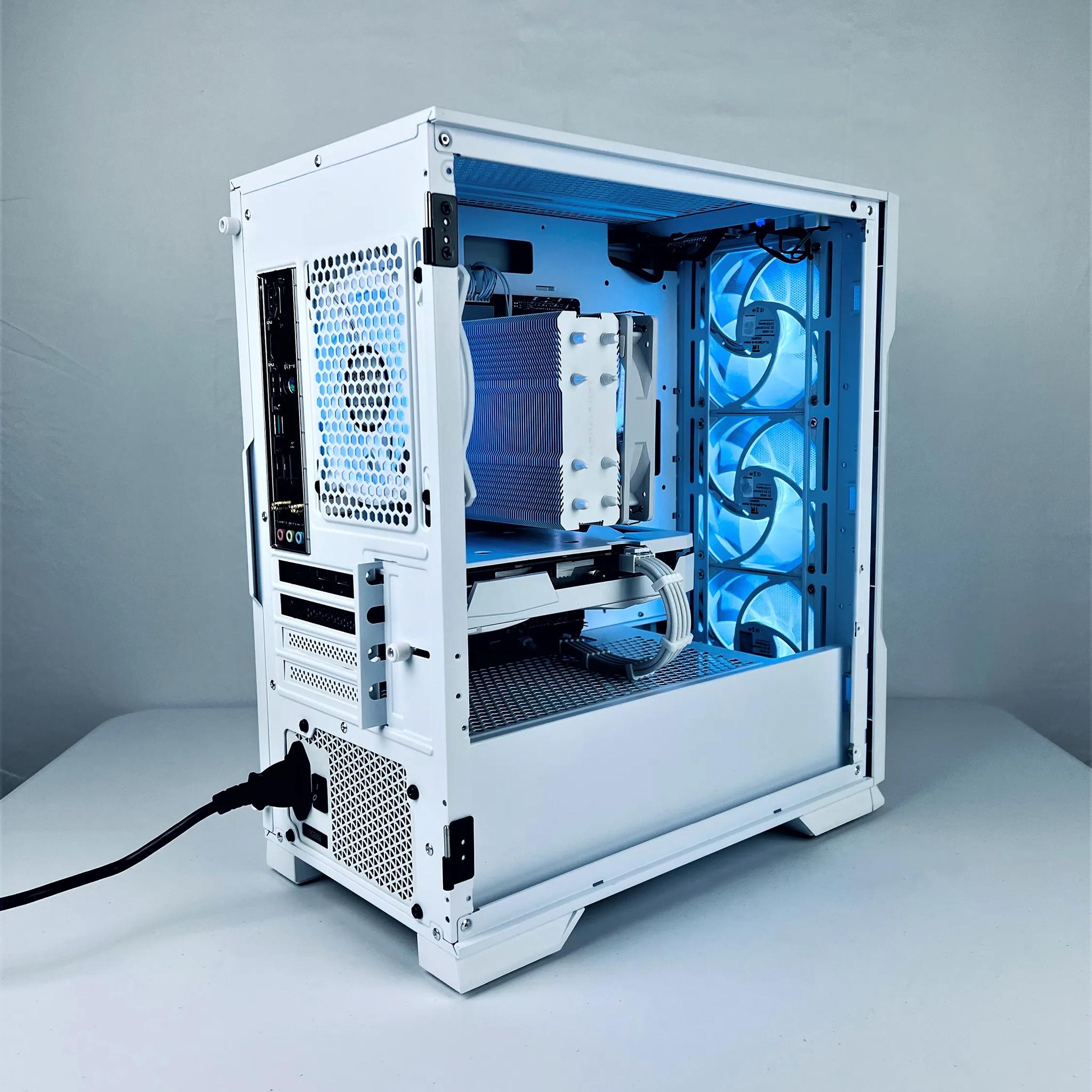 Intel i5-12400 | RTX 3060 | White Theme Mid-range Gaming PC Build