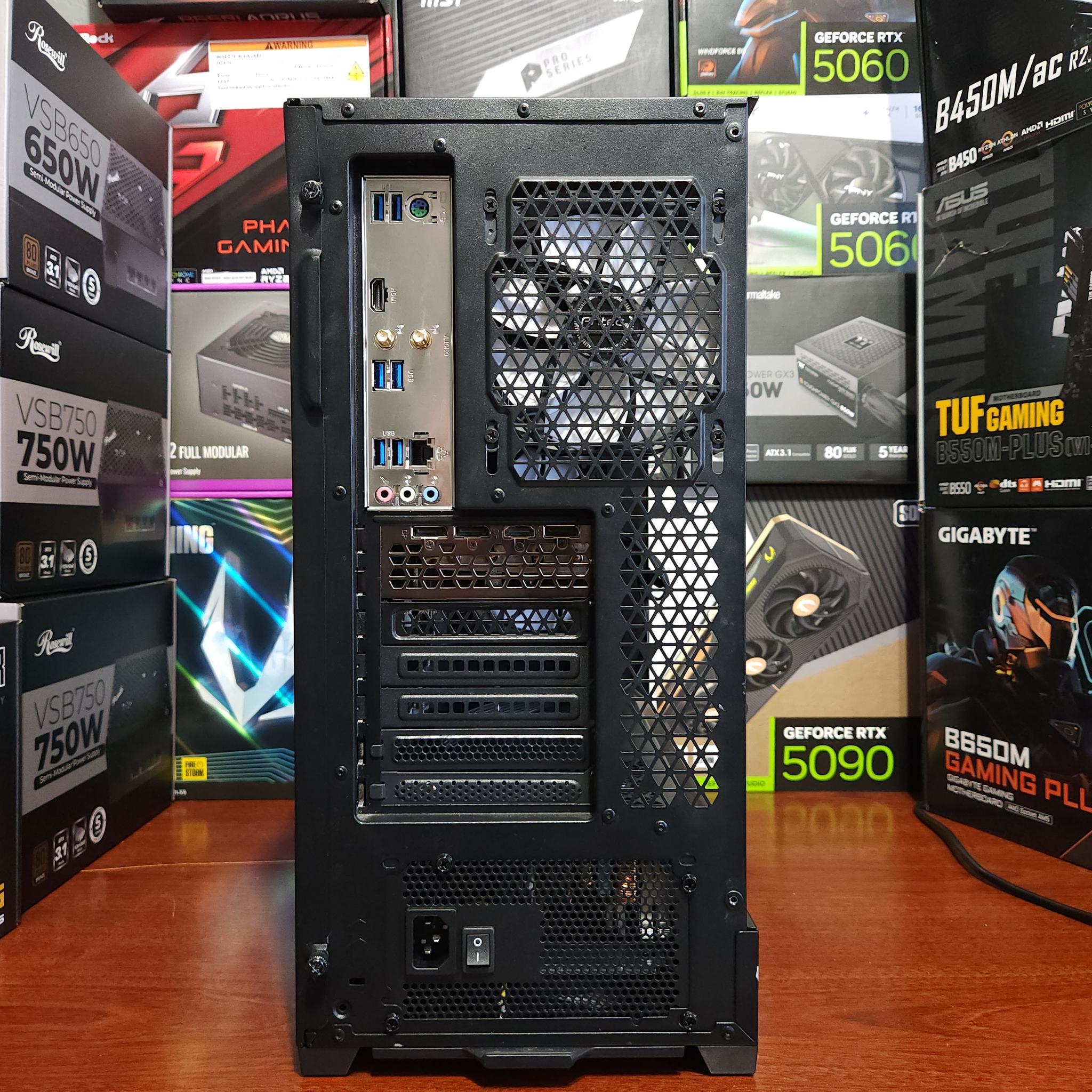 RTX 2070 SUPER | Ryzen 5 5500 | 16GB DDR4 RAM | 512 GB NVME SSD | 650W BRONZE | WIFI & BT