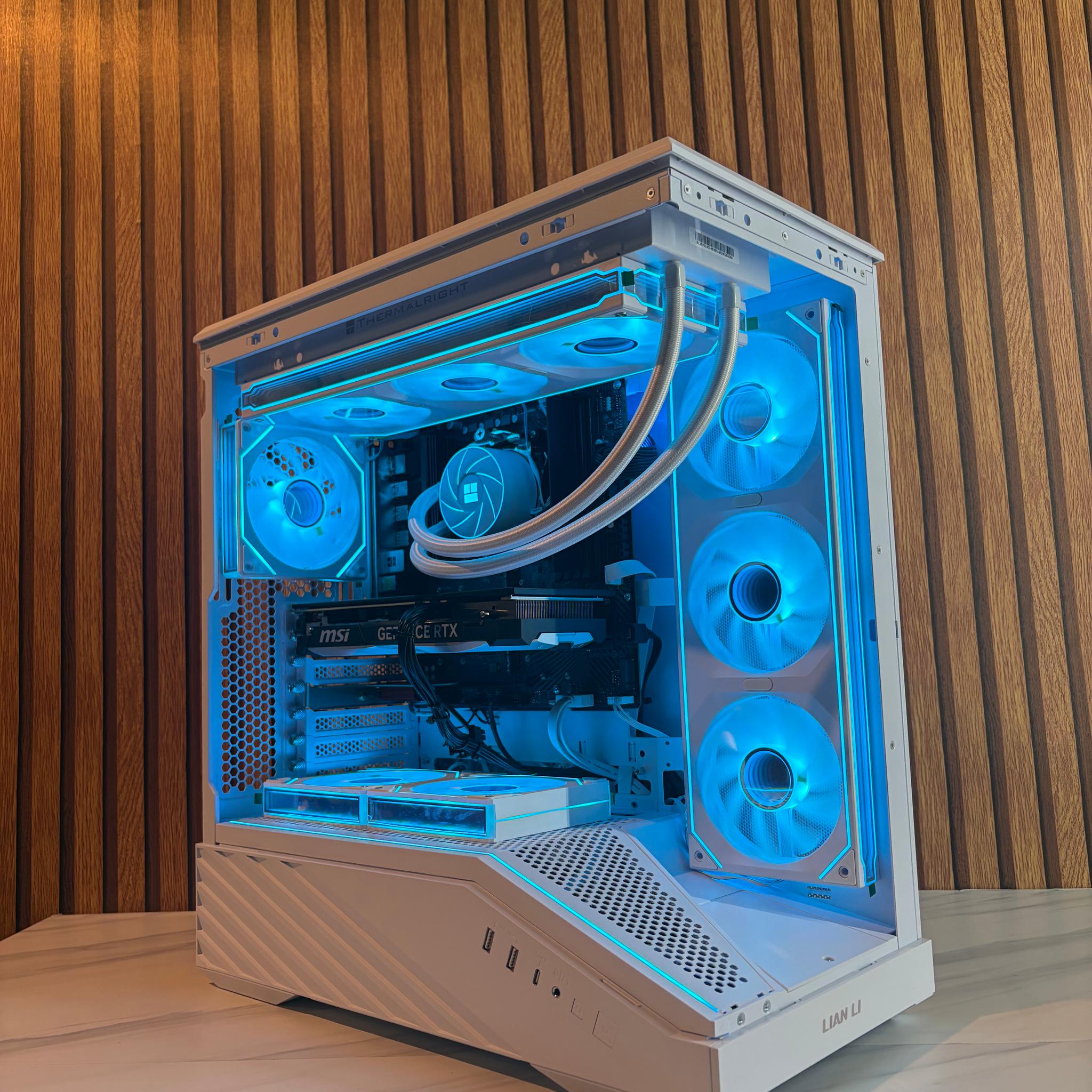 RTX 4070 | RYZEN 5 9600X | 16GB DDR5 | 1TB NVME | 650W | 360MM AIO | Windows 11 pro