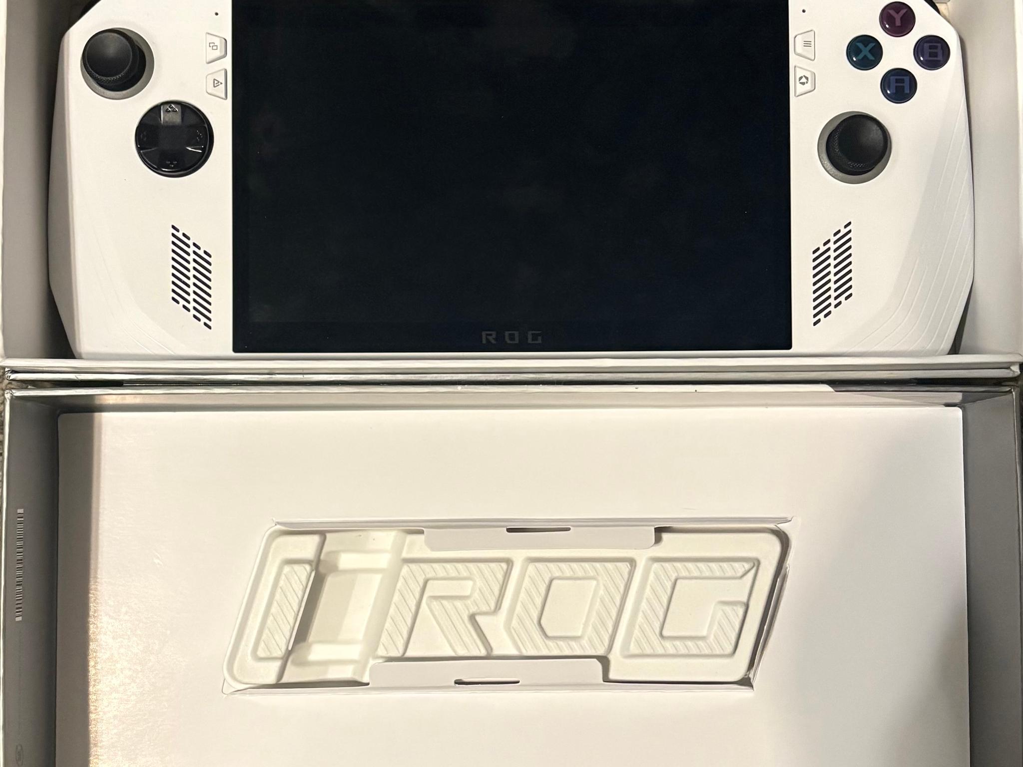 ASUS ROG Ally 7” Z1 Extreme Gaming Handheld with docking station