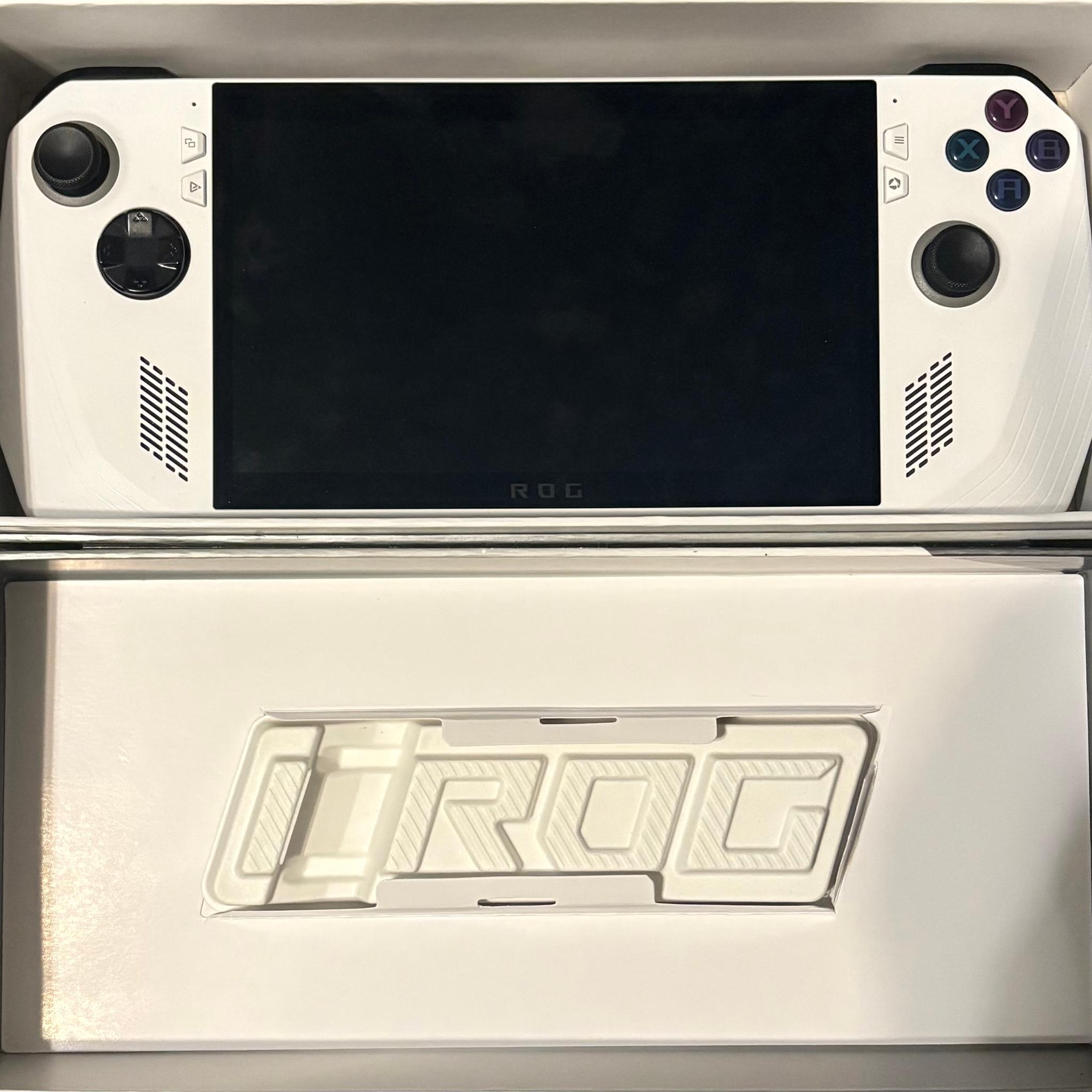 ASUS ROG Ally 7” Z1 Extreme Gaming Handheld with docking station