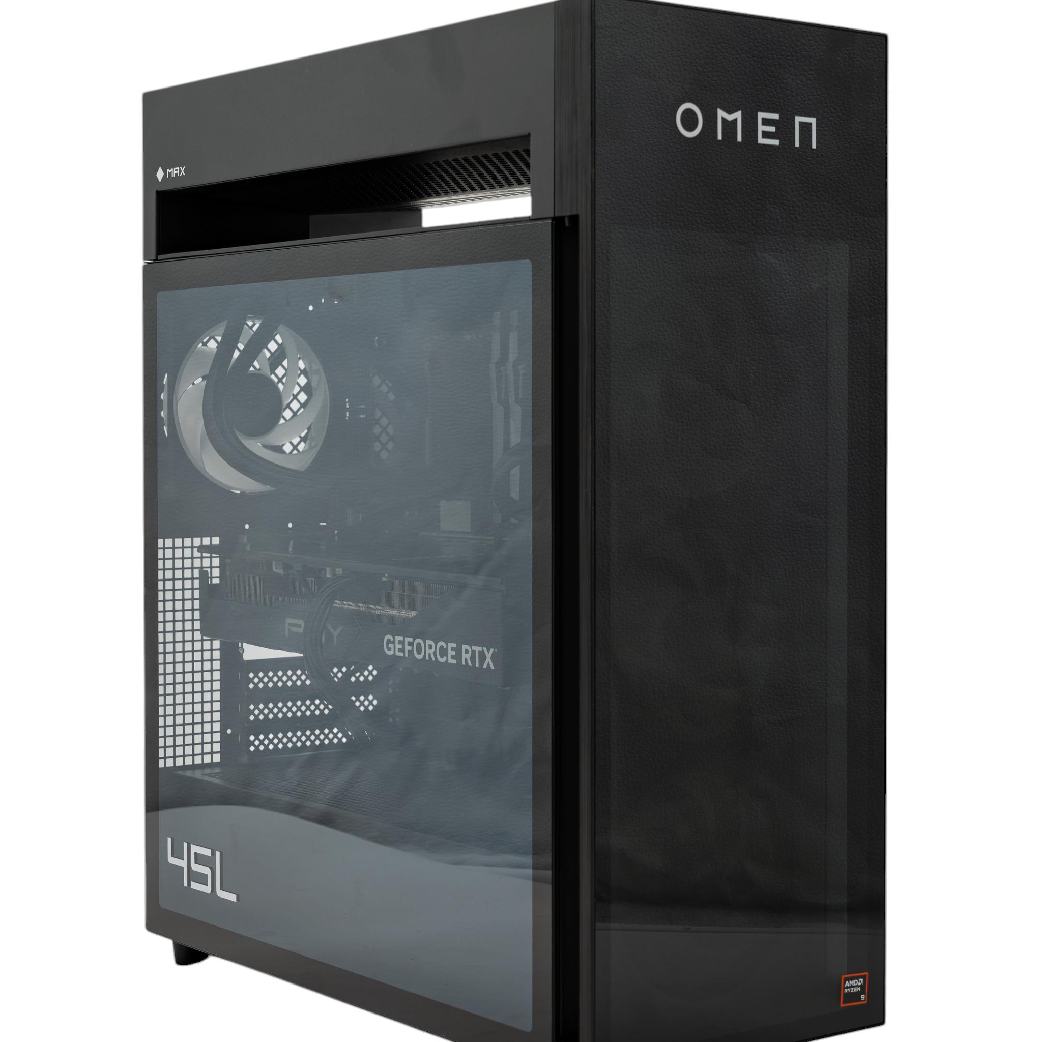 RTX 4080 Gaming PC | Ryzen 9 9900X3D | 64GB DDR5 | 2TB NVMe | HP OMEN MAX 45L | Free Shipping