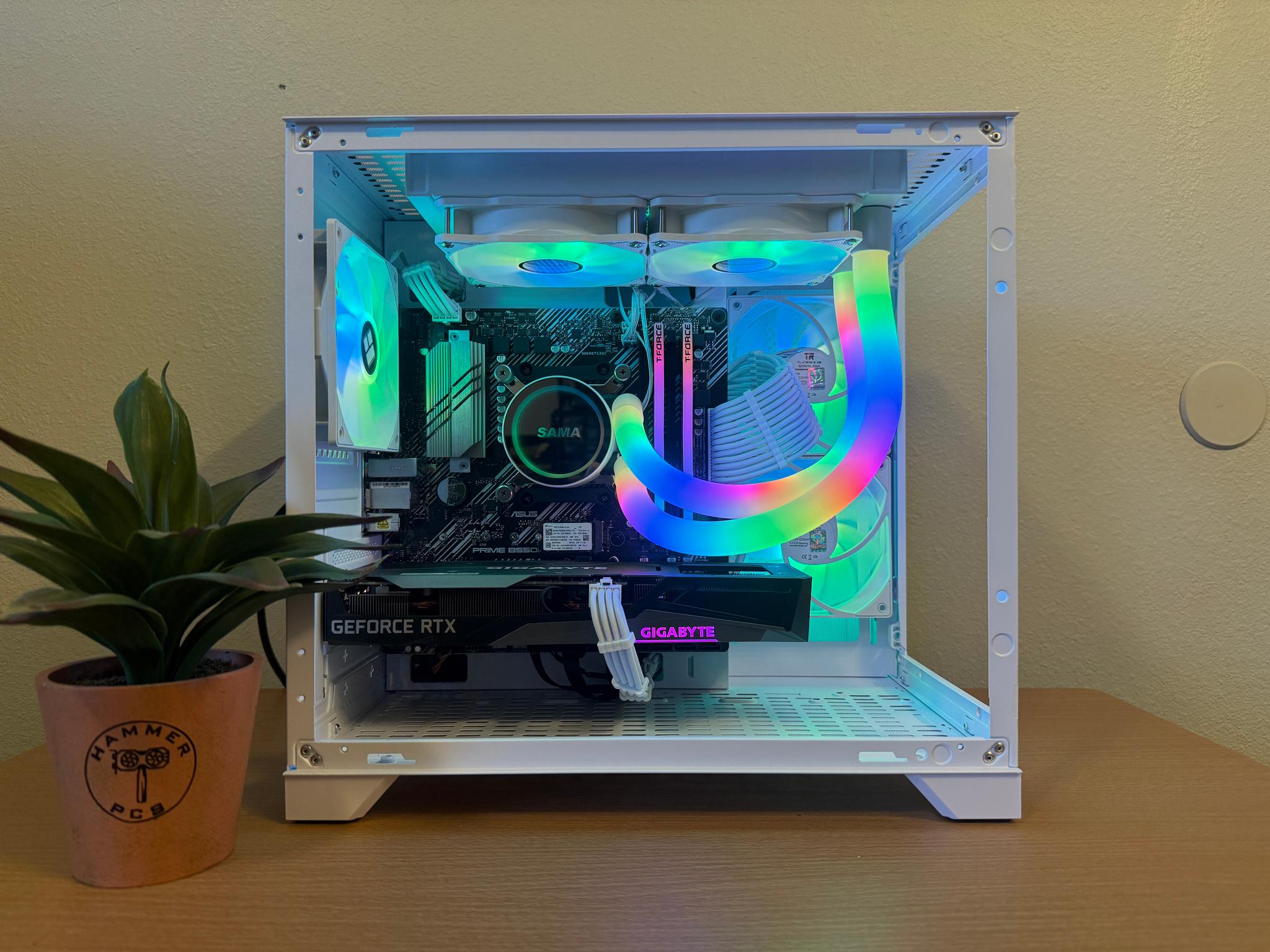 ⭐Custom Water Cooled RTX Gaming/Streaming PC⭐| Ryzen 7, RTX 3060 Ti | Fortnite, Arc Raiders, More!