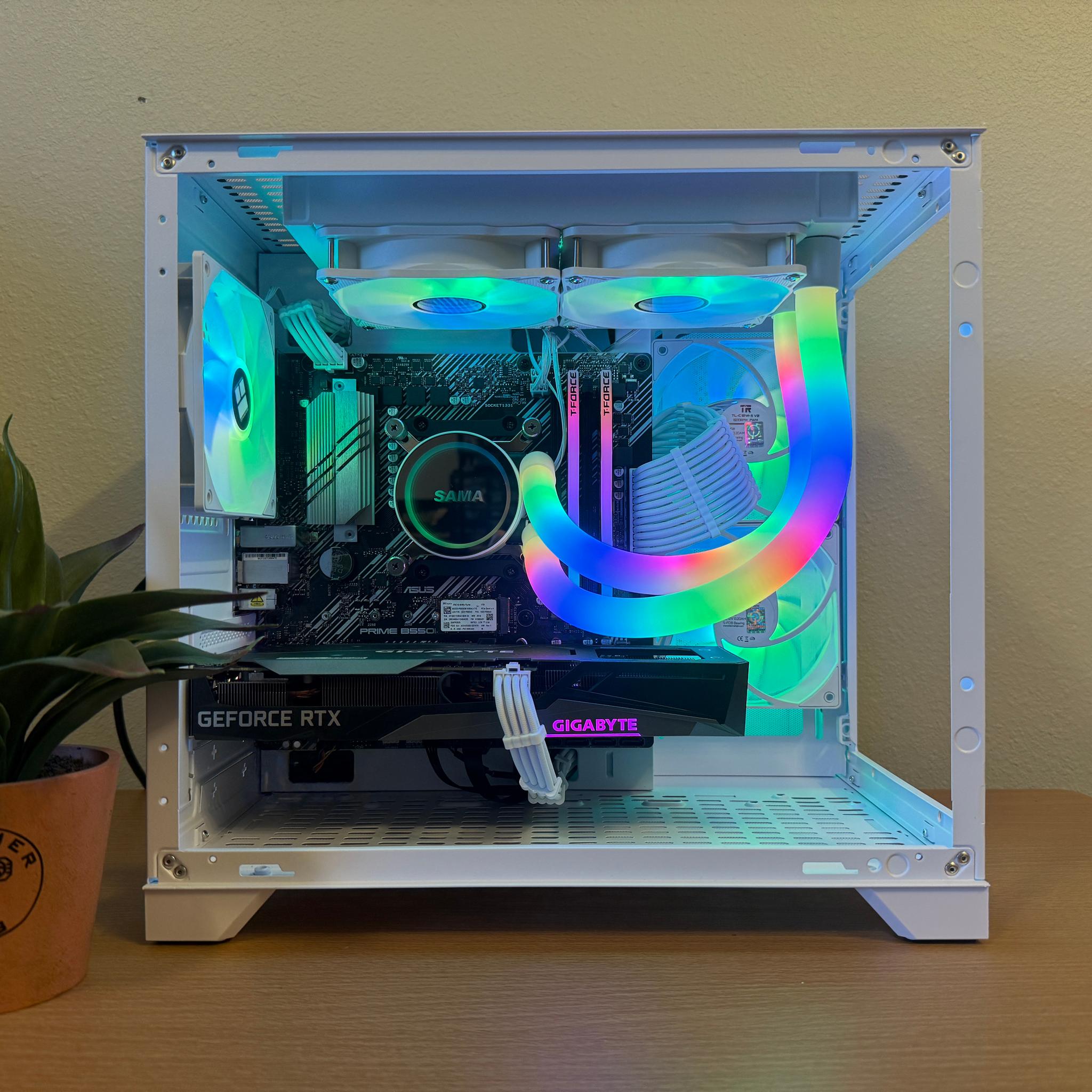 ⭐Custom Water Cooled RTX Gaming/Streaming PC⭐| Ryzen 7, RTX 3060 Ti | Fortnite, Arc Raiders, More!
