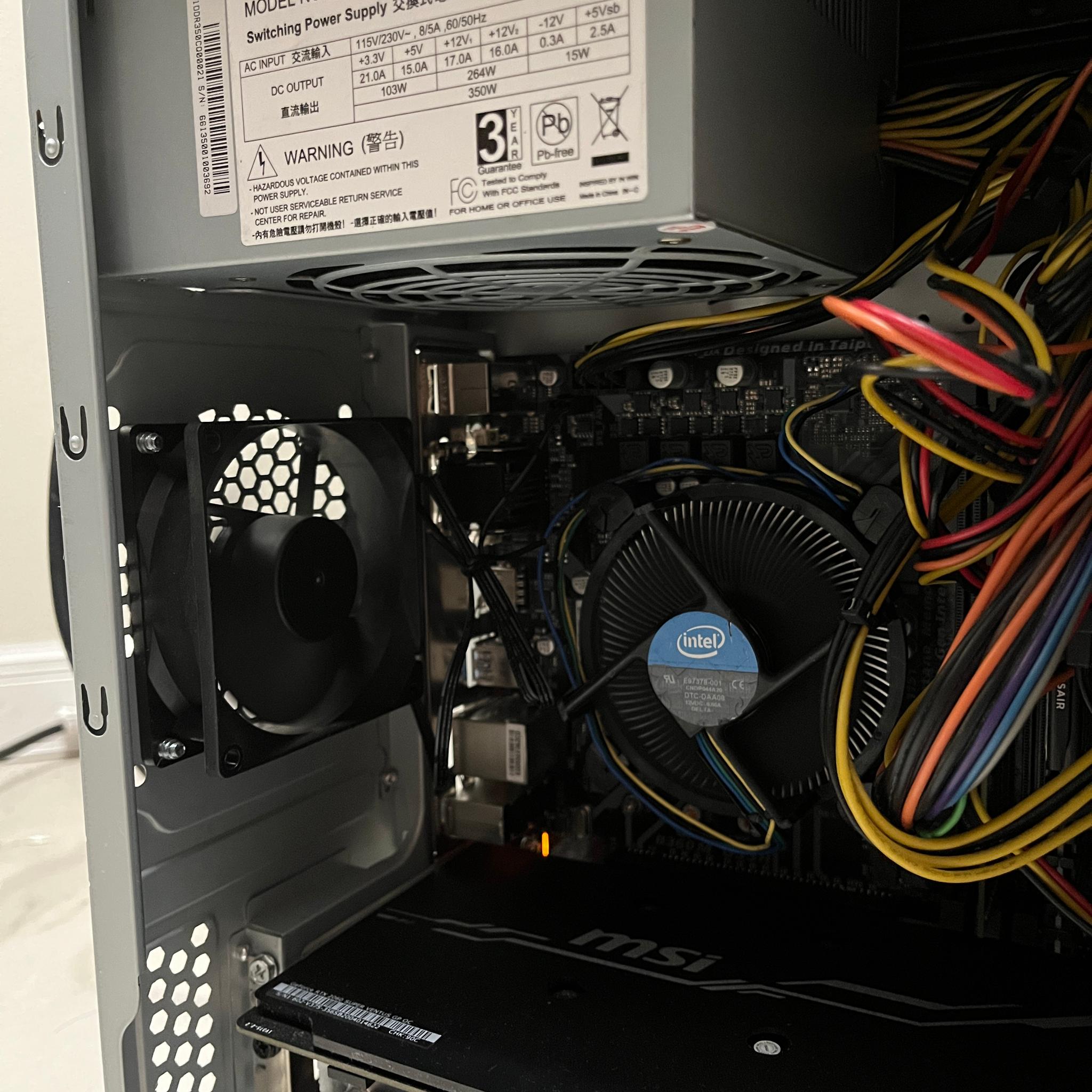 NVIDIA RTX 2060 Super, Intel Core i5-8400, 16GB RAM, 1.1 TB Storage, Sleeper Gaming PC w/ Wi-Fi & BT