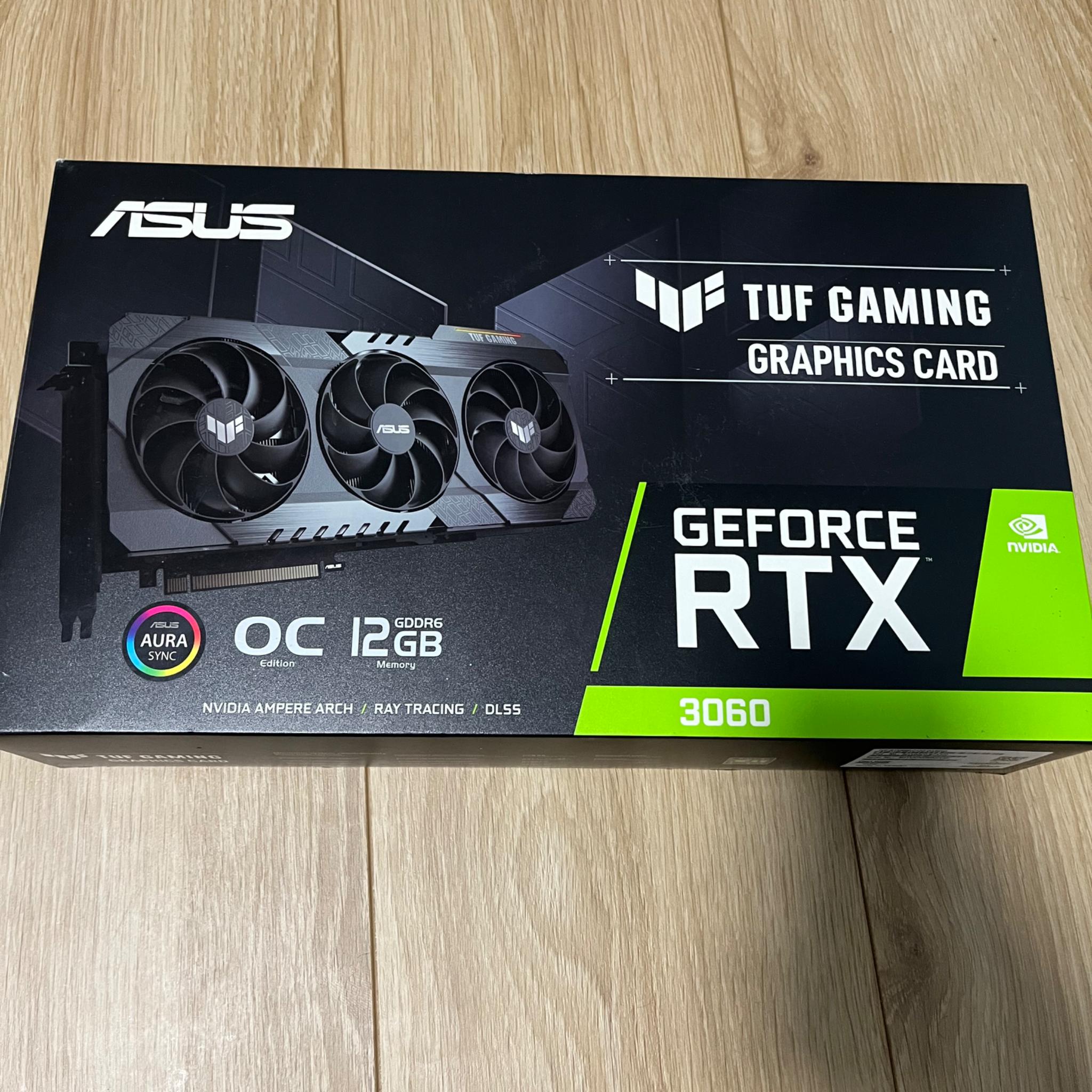 ASUS TUF NVIDIA RTX 3060  OC 12 GB