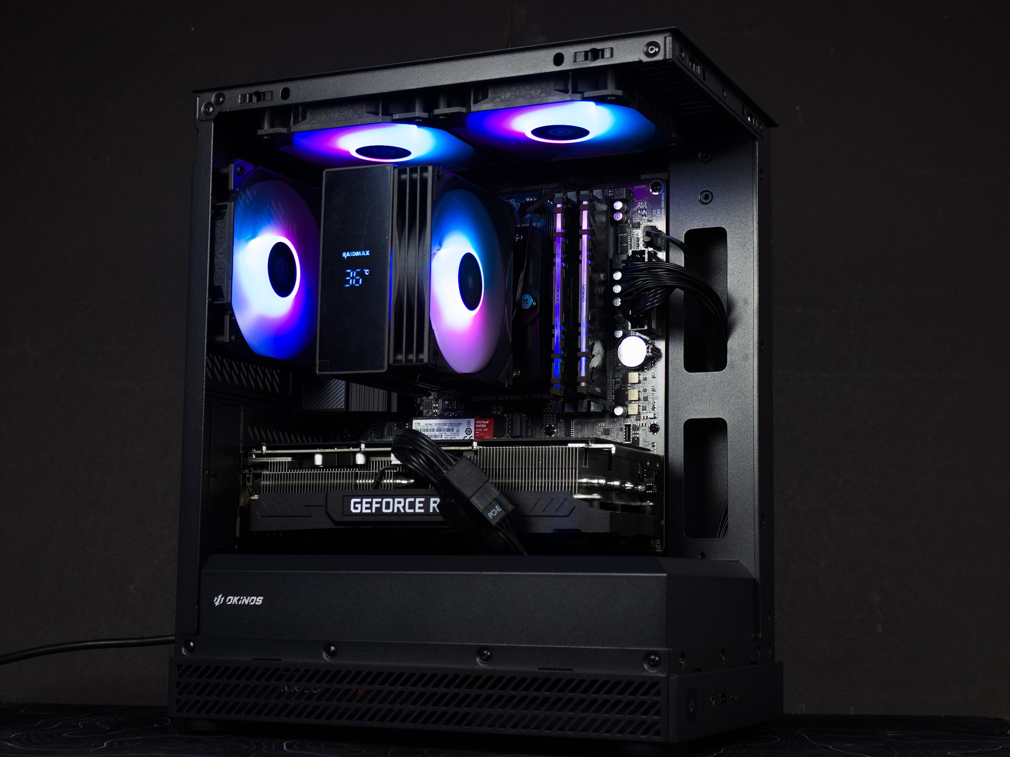 ⚡ Ryzen 5 3600 / RTX 3070 / 16GB DDR4 / 1TB SSD / Gaming PC