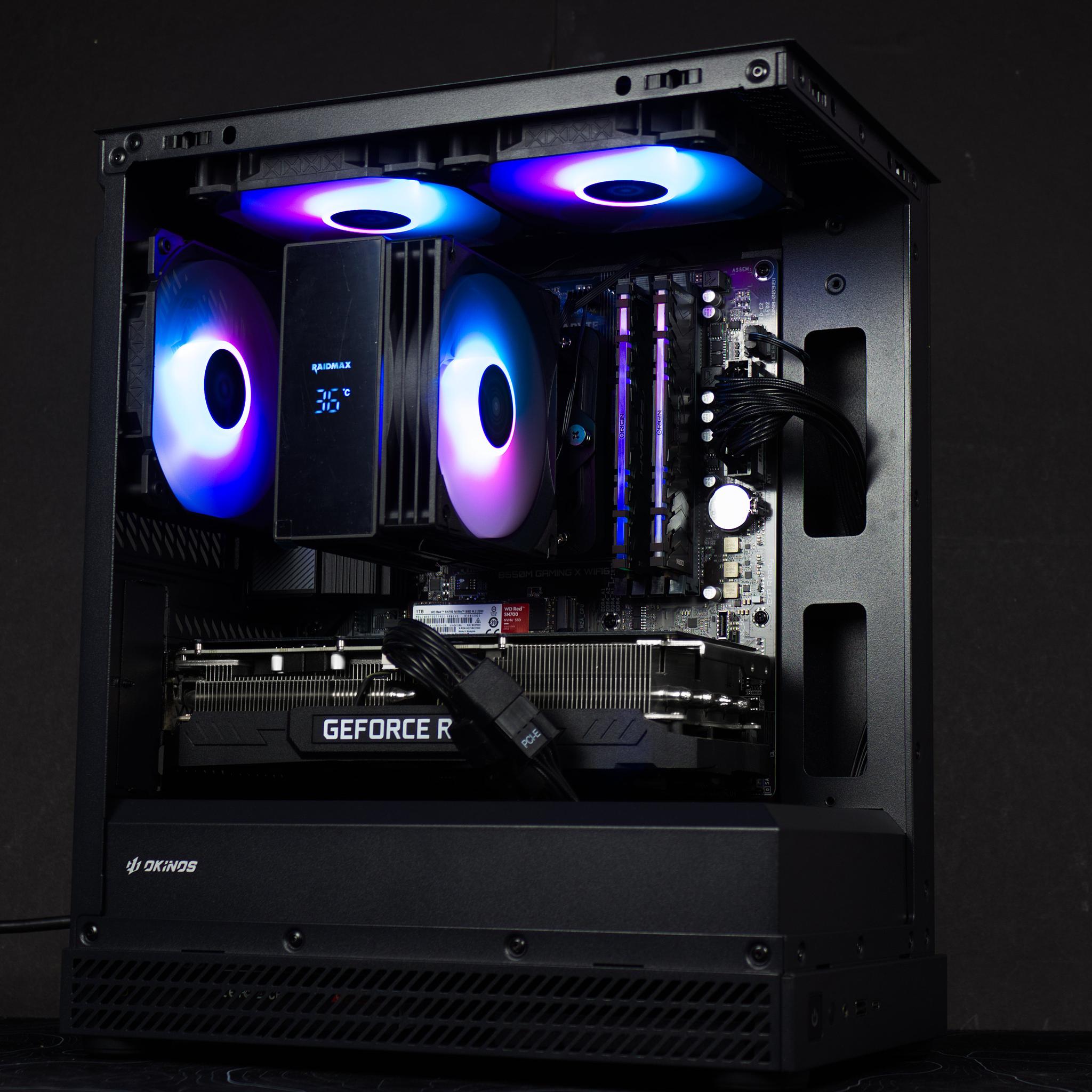 ⚡ Ryzen 5 3600 / RTX 3070 / 16GB DDR4 / 1TB SSD / Gaming PC