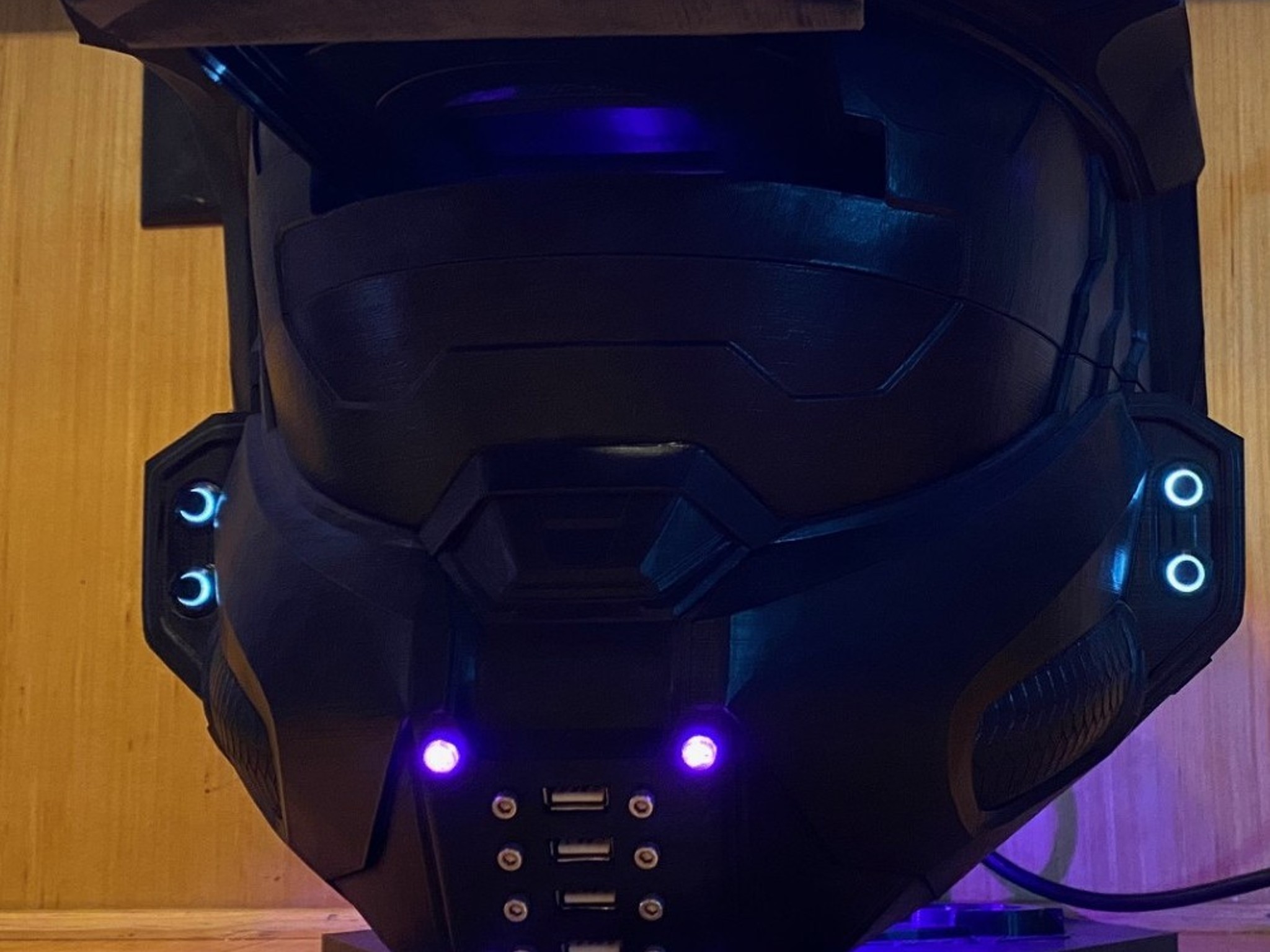 Custom Prototype Master Chief helmet RGH3 Xbox 360