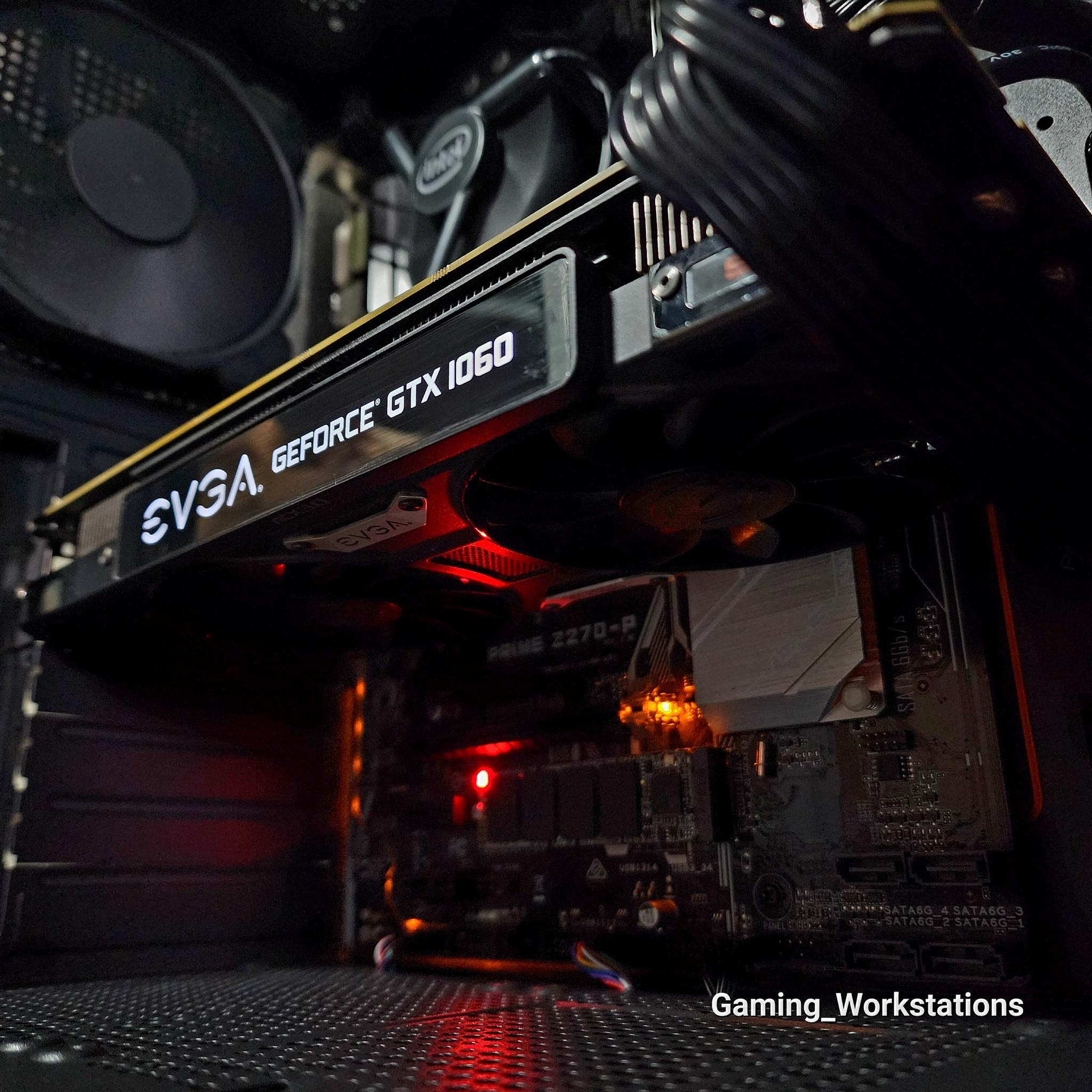 🖤🖤🖤 Intel Core i5 7400 // EVGA GeForce GTX 1060 // XPG 16GB 3200MHz