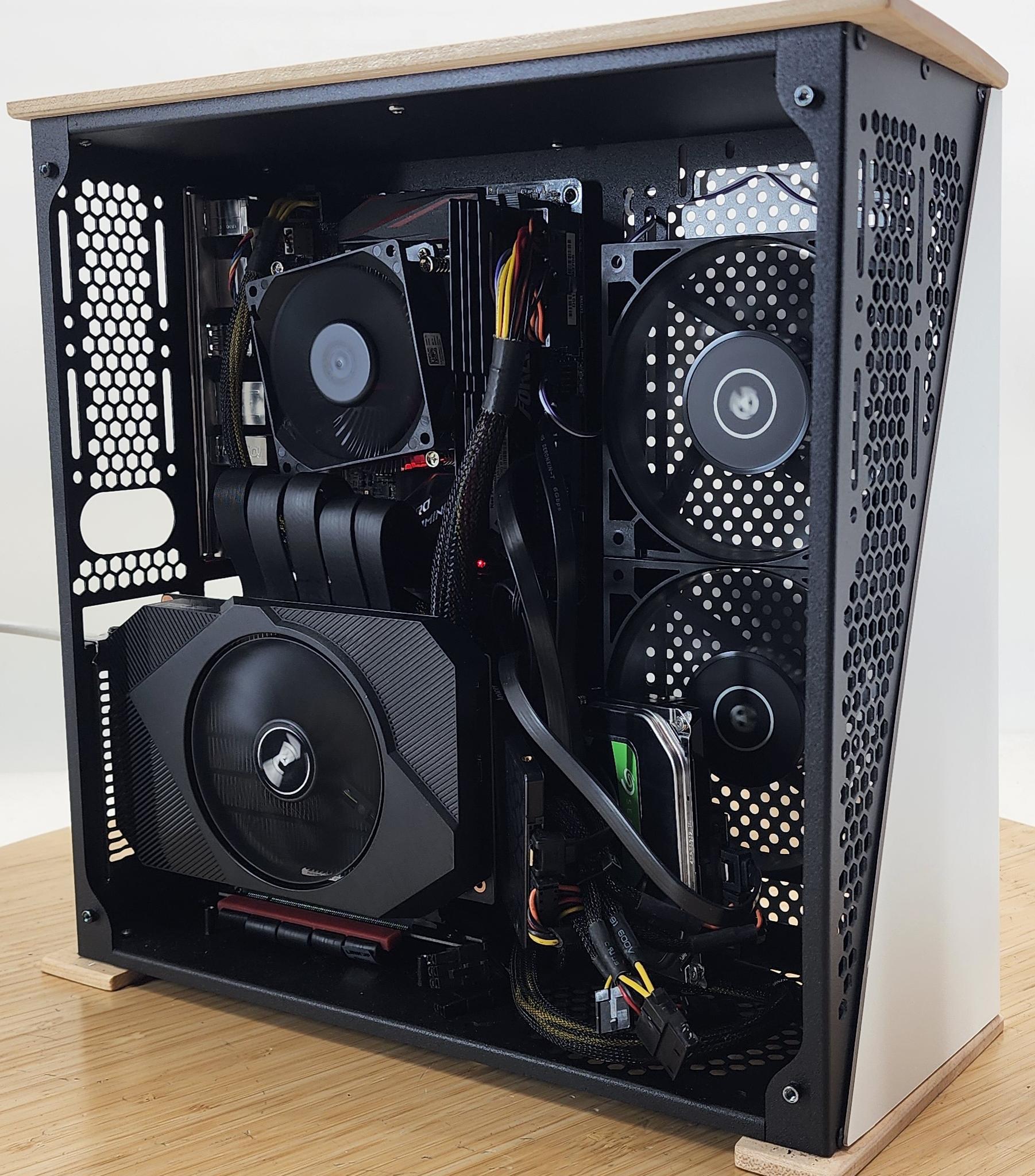 Gaming PC i7-6700T 16GB RAM 240GB SSD + 1TB HDD GTX 1650 4GB Windows 11 Computer