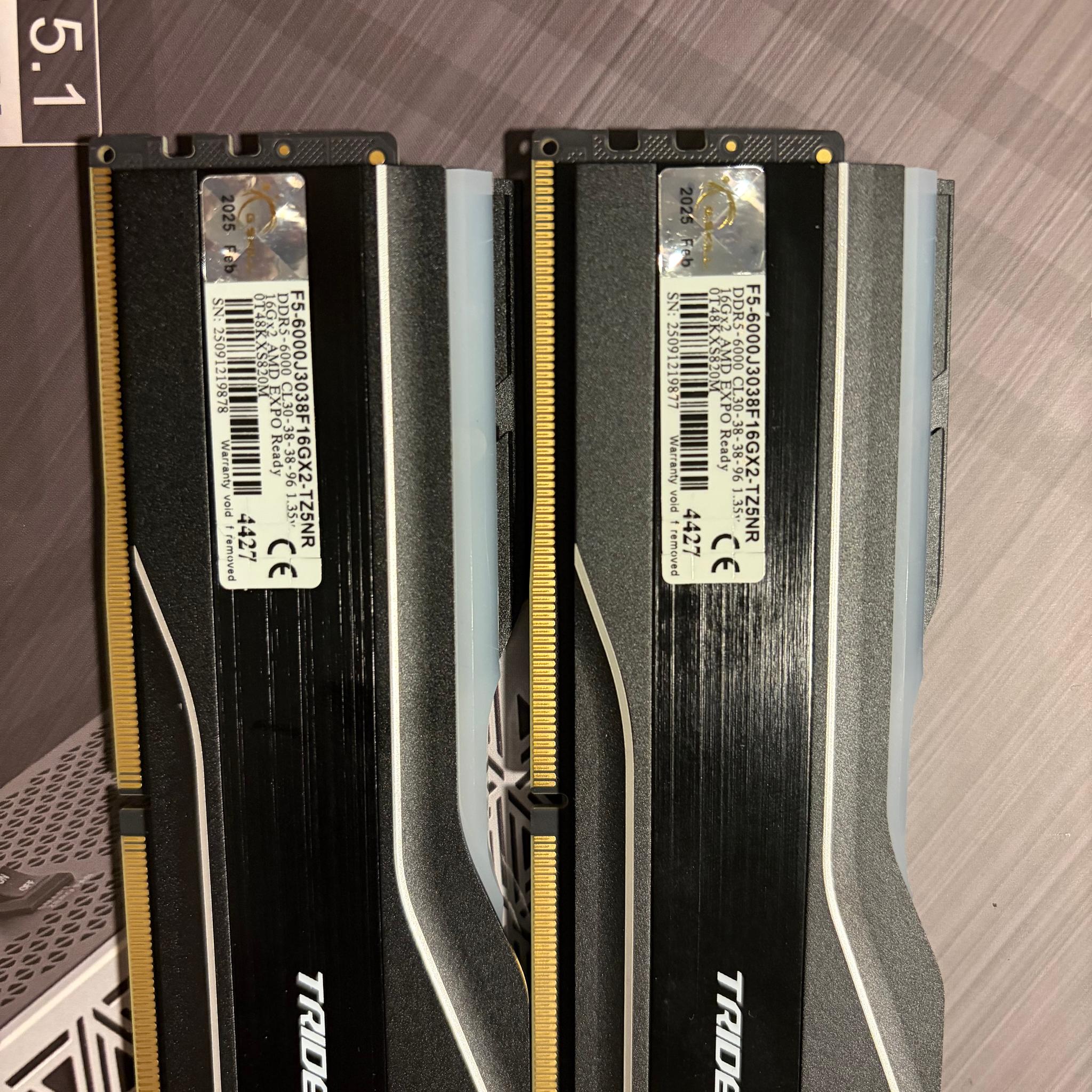 G.Skill Trident Z5 Neo RGB 32GB DDR5-6000 CL30 (2x16GB)