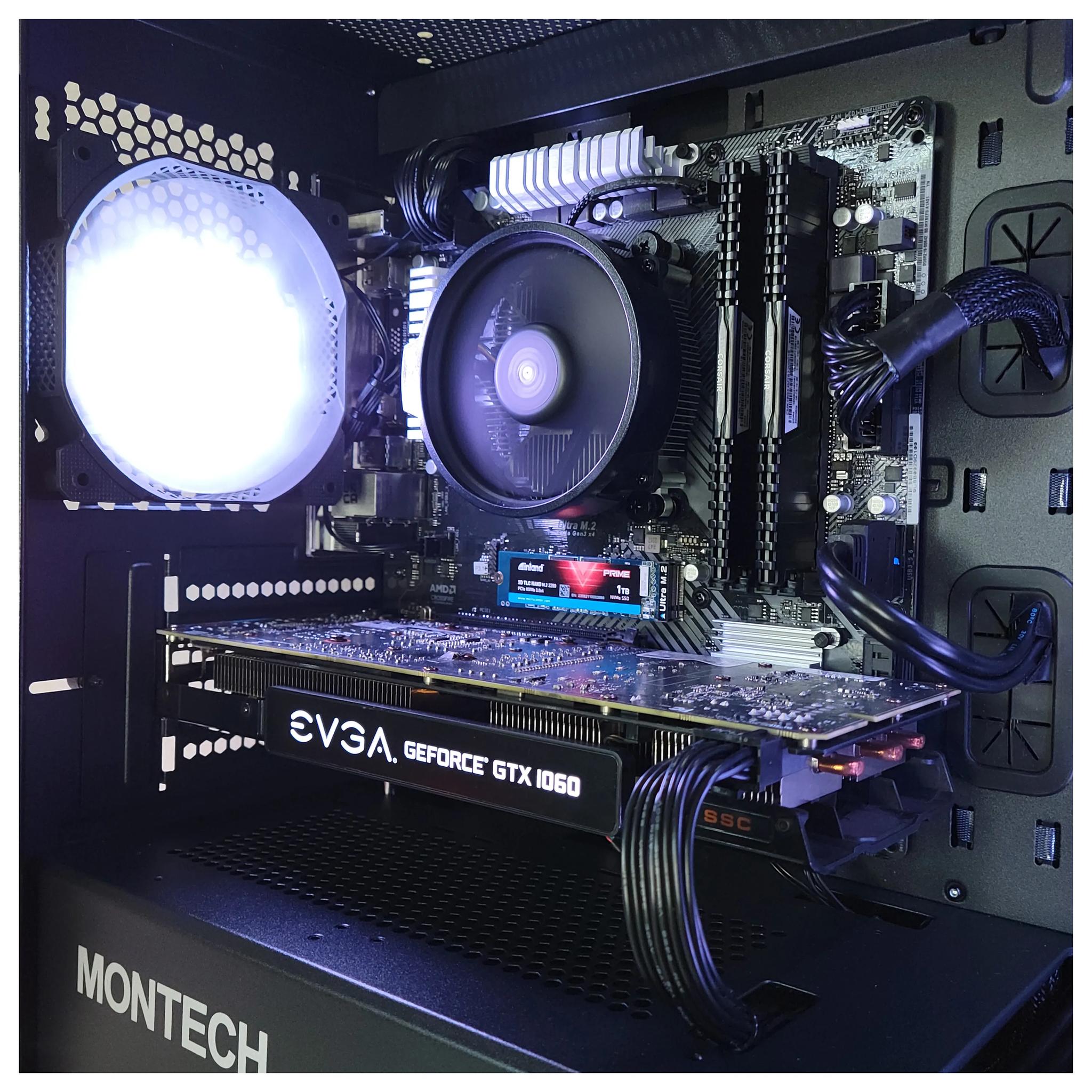 GTX 1060 | Ryzen 5 2600 | Wi-Fi | 1080p Gaming PC