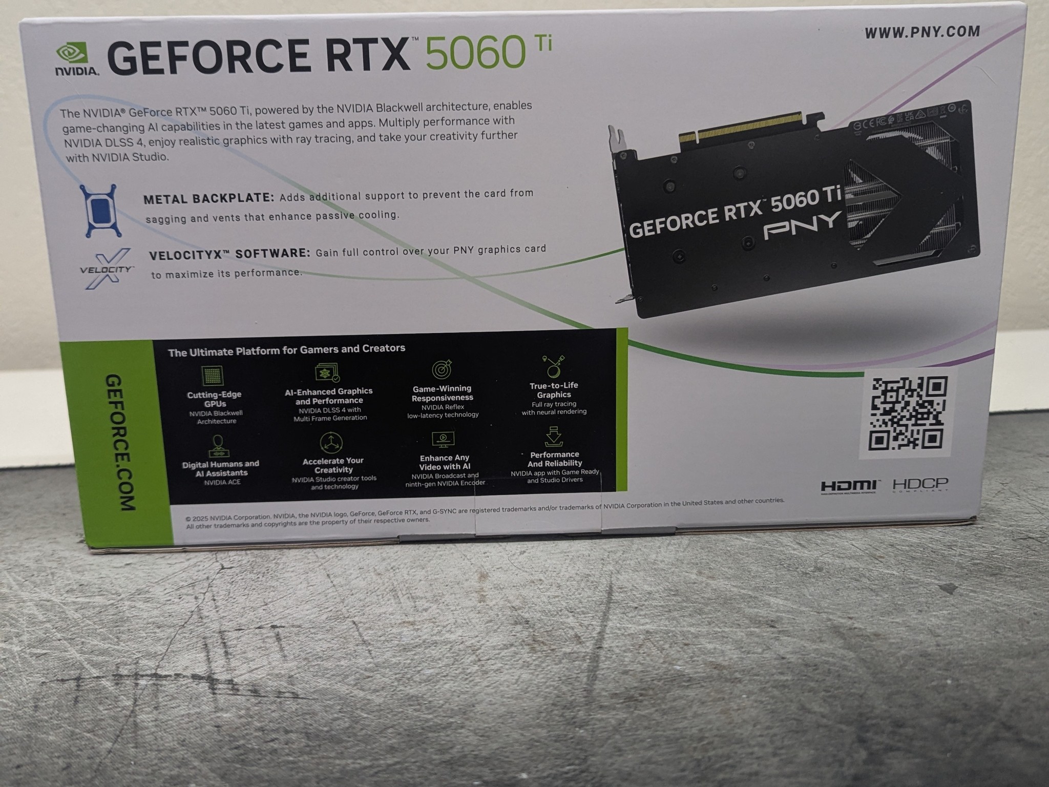 🧪 RTX 5060 Ti 16GB | PNY GeForce RTX 5060 Ti