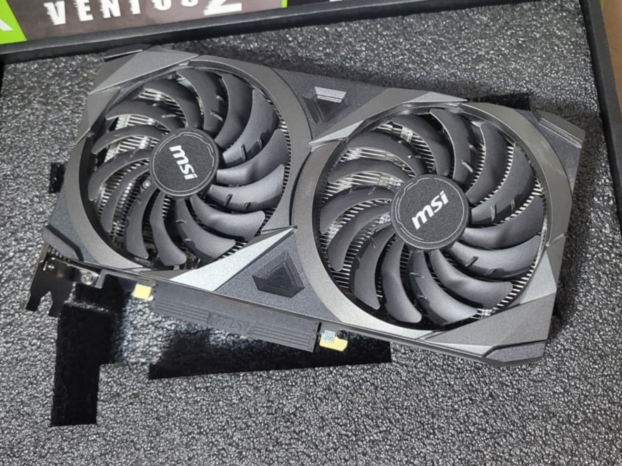 3070 MSI Ventus 2X 8GB GPU 2 fan