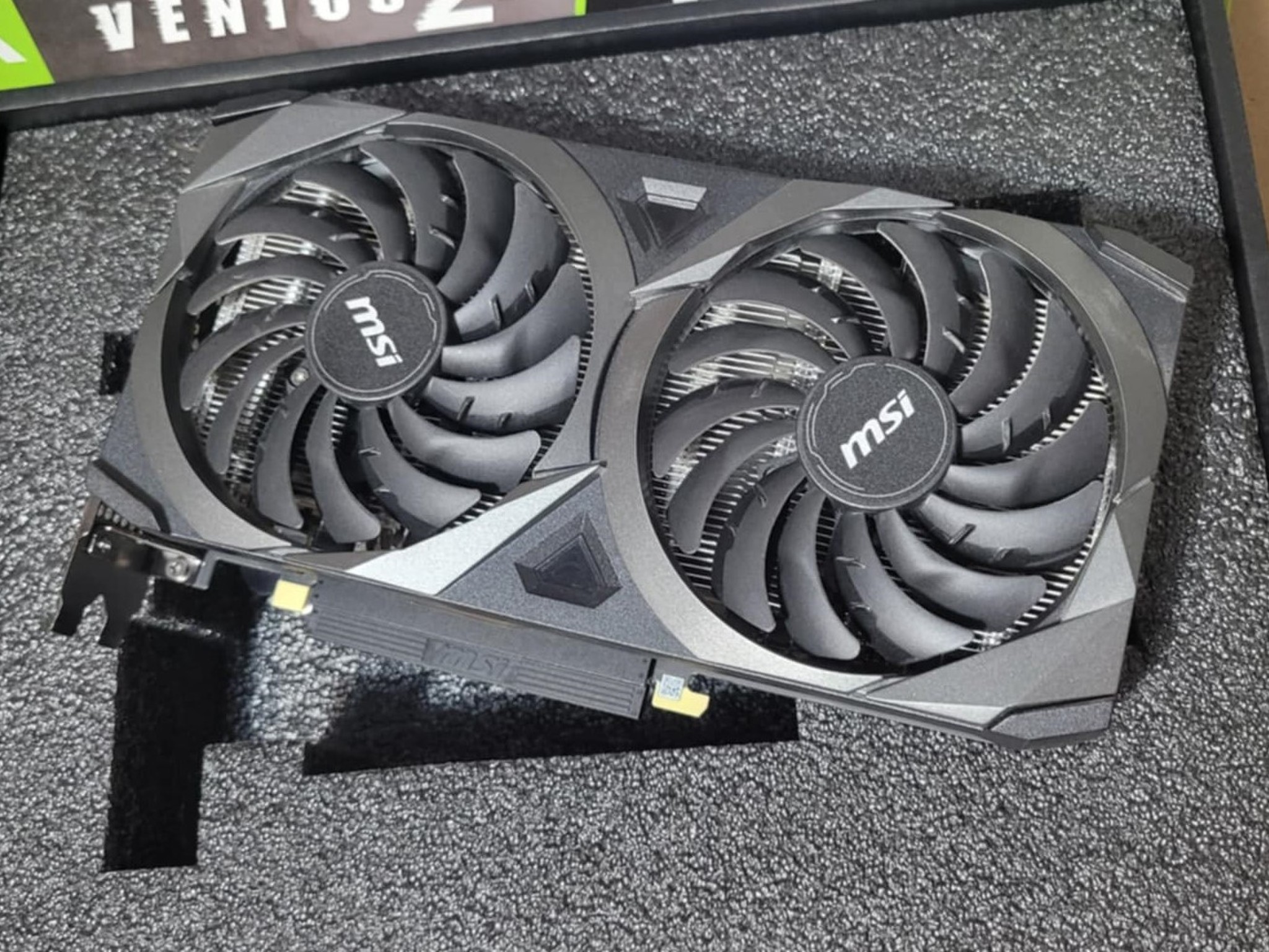3070 MSI Ventus 2X 8GB GPU 2 fan