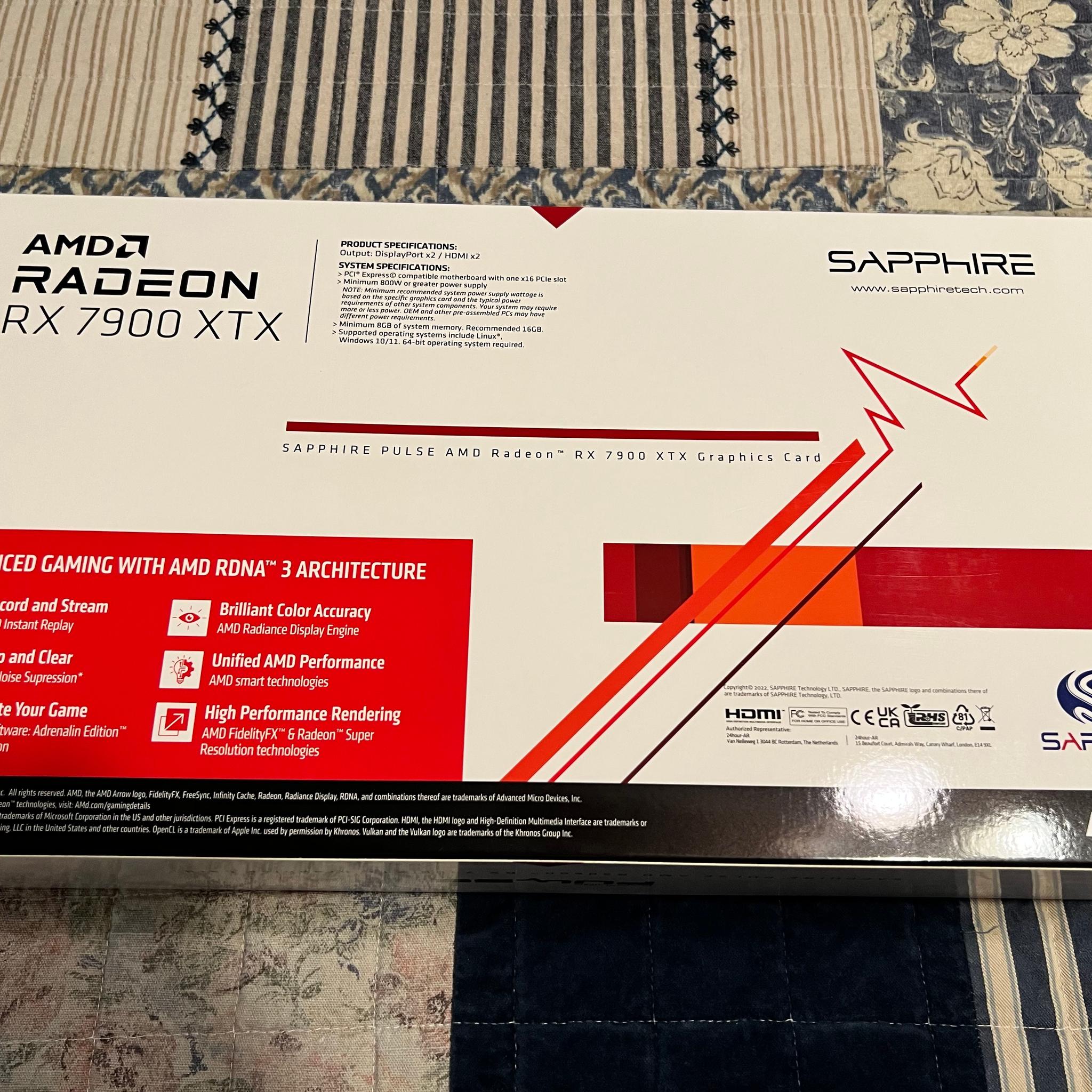 SAPPHIRE PULSE Radeon RX 7900 XTX