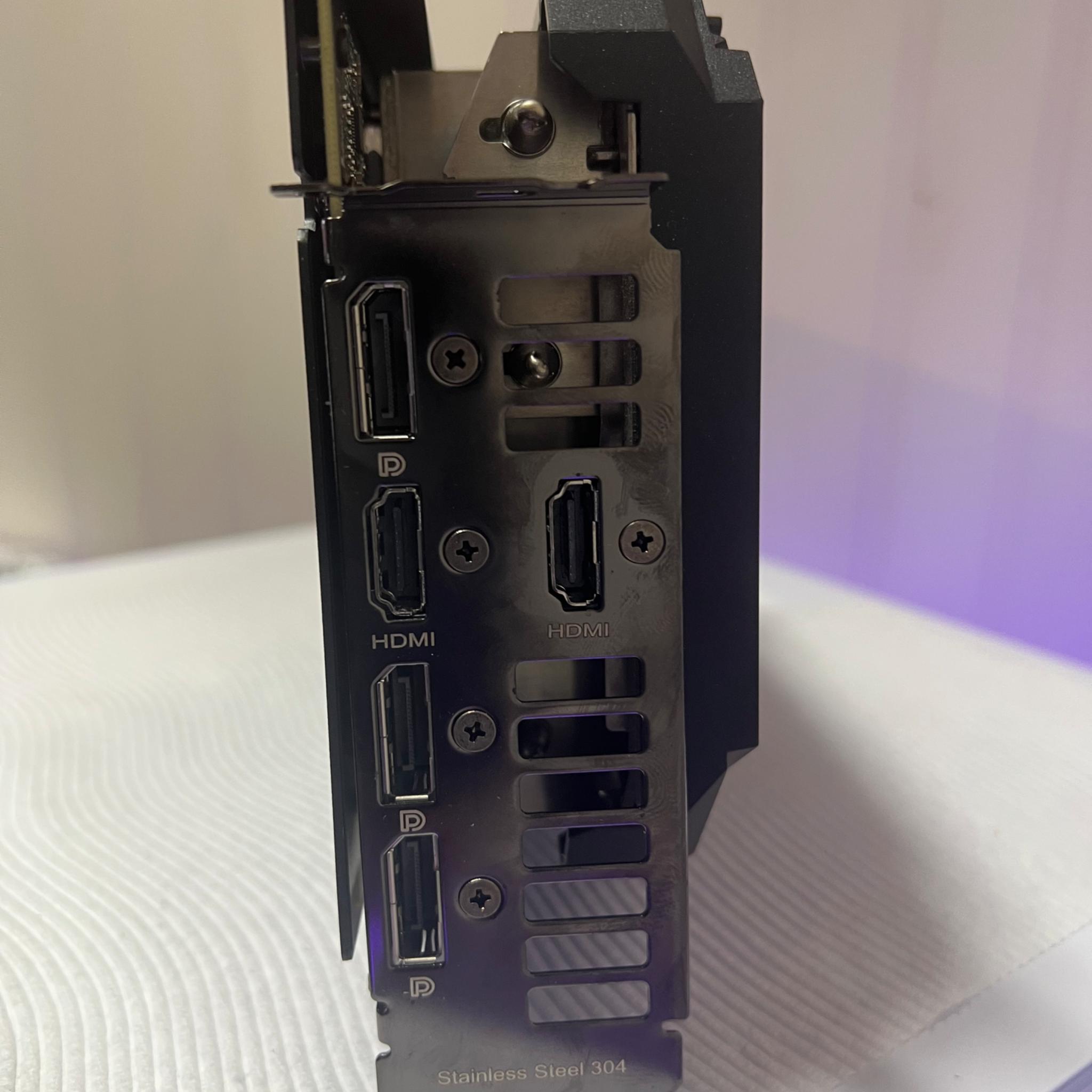 RTX 3060 12G 1080p Card was installed for about 1 day