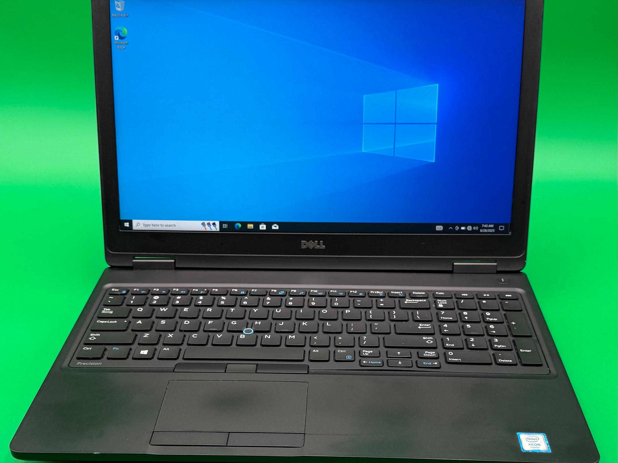 Dell Precision 3520 | E3-1505M, 32GB, 1TB SSD, 15.6", Win 10, Quadro M620