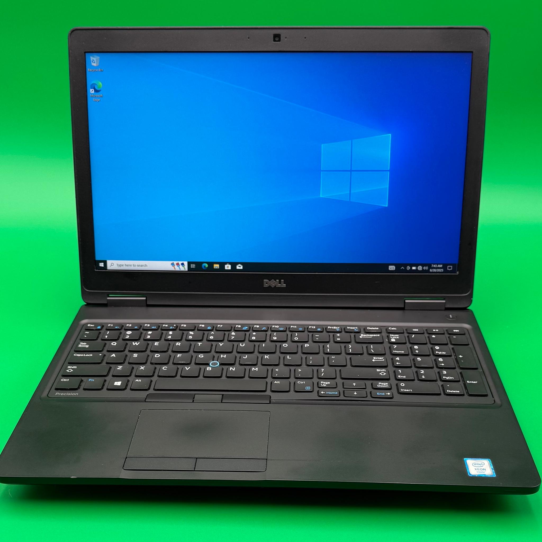 Dell Precision 3520 | E3-1505M, 32GB, 1TB SSD, 15.6", Win 10, Quadro M620