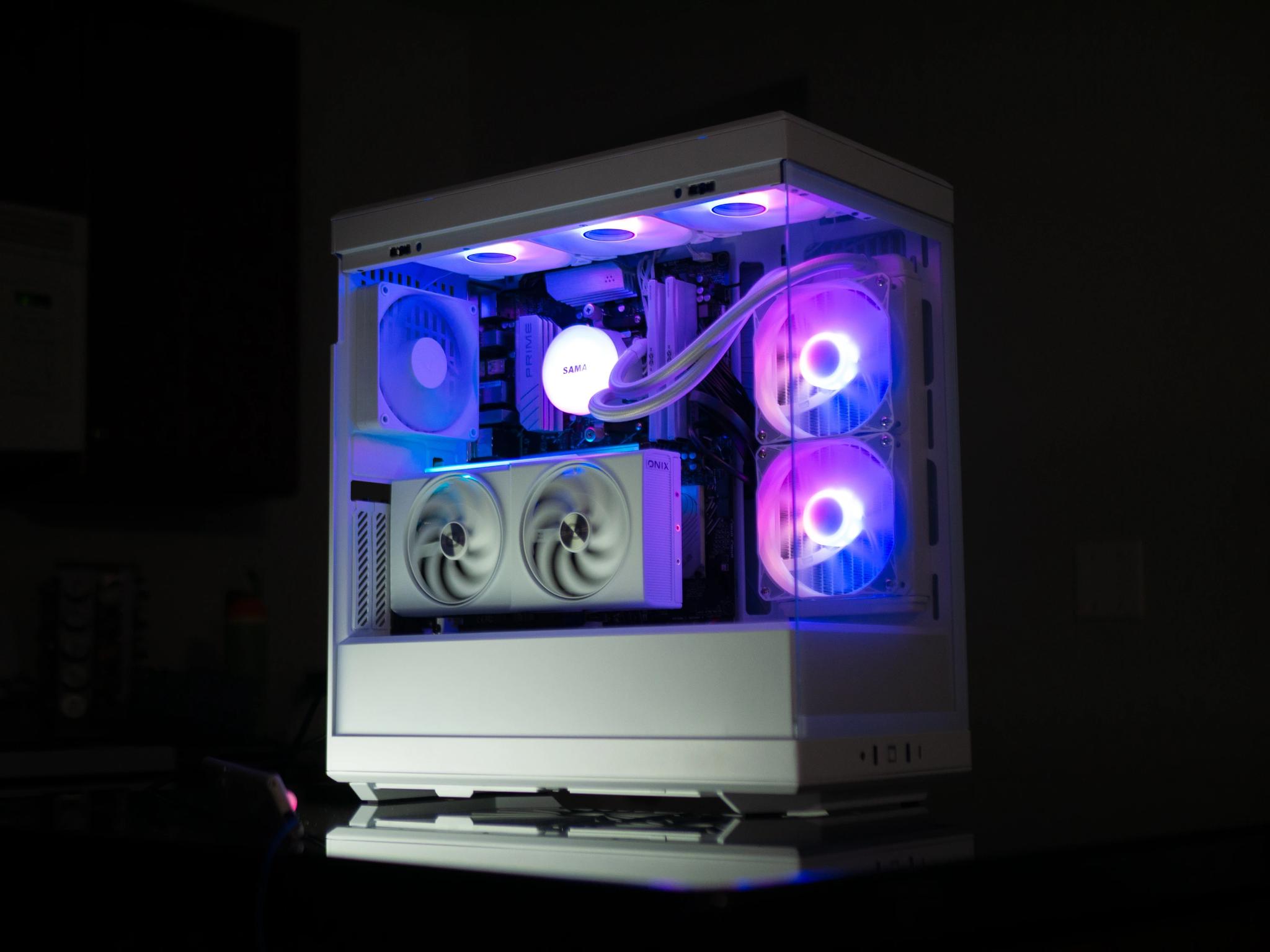 🐲 ARC B580 🐲 - 7600x - 32gb DDR5 6000 - 1TB NVME - 240MM AIO - White Gaming PC