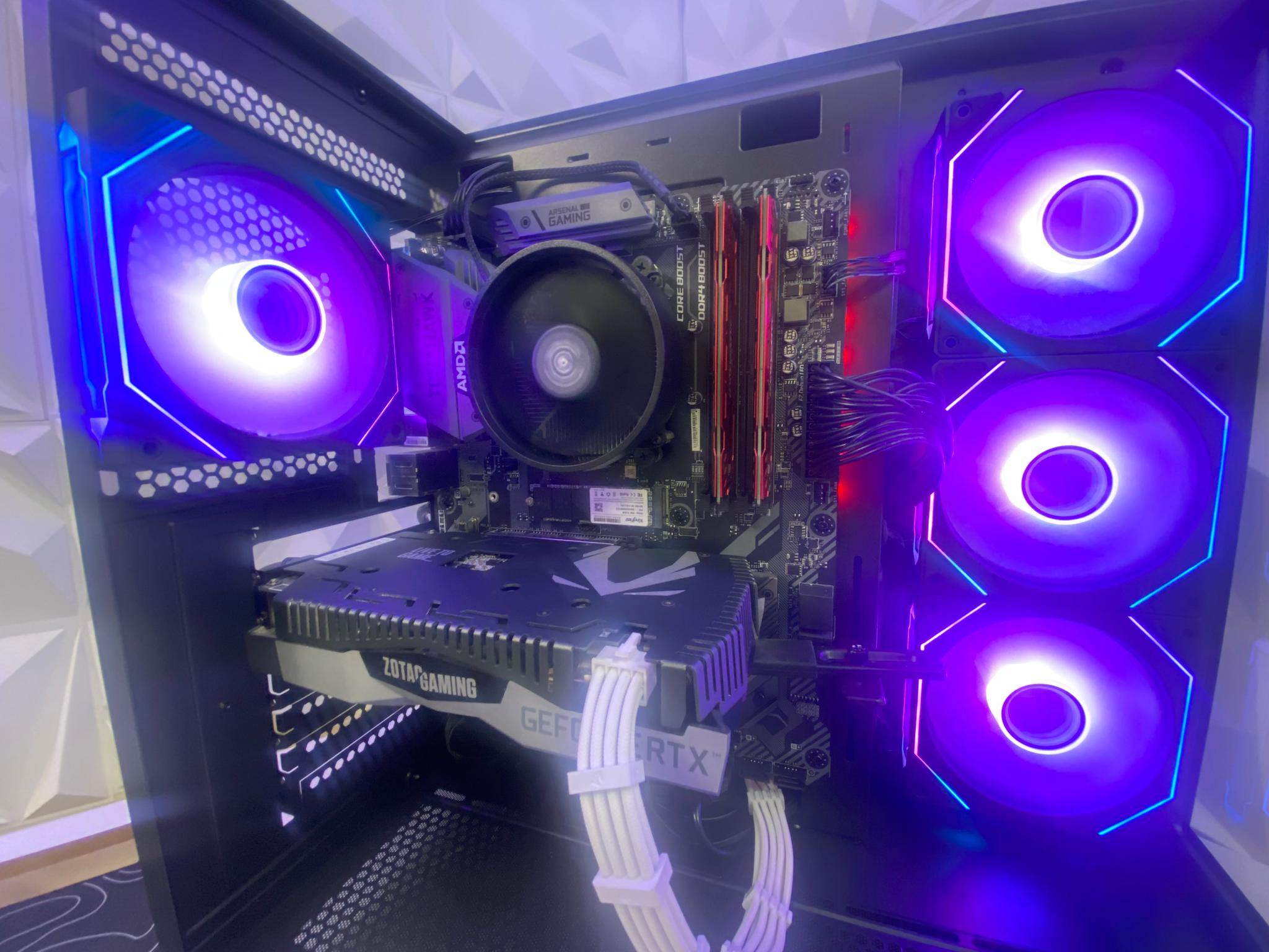 Pure Aesthetic Gaming PC | Ryzen 5 | RTX 2060 | 32GB RAM | 512GB SSD