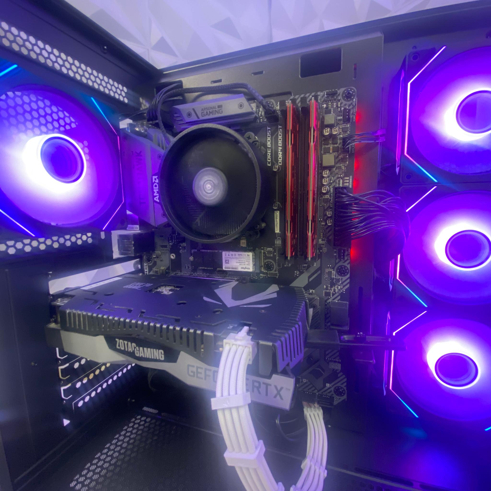 Pure Aesthetic Gaming PC | Ryzen 5 | RTX 2060 | 32GB RAM | 512GB SSD