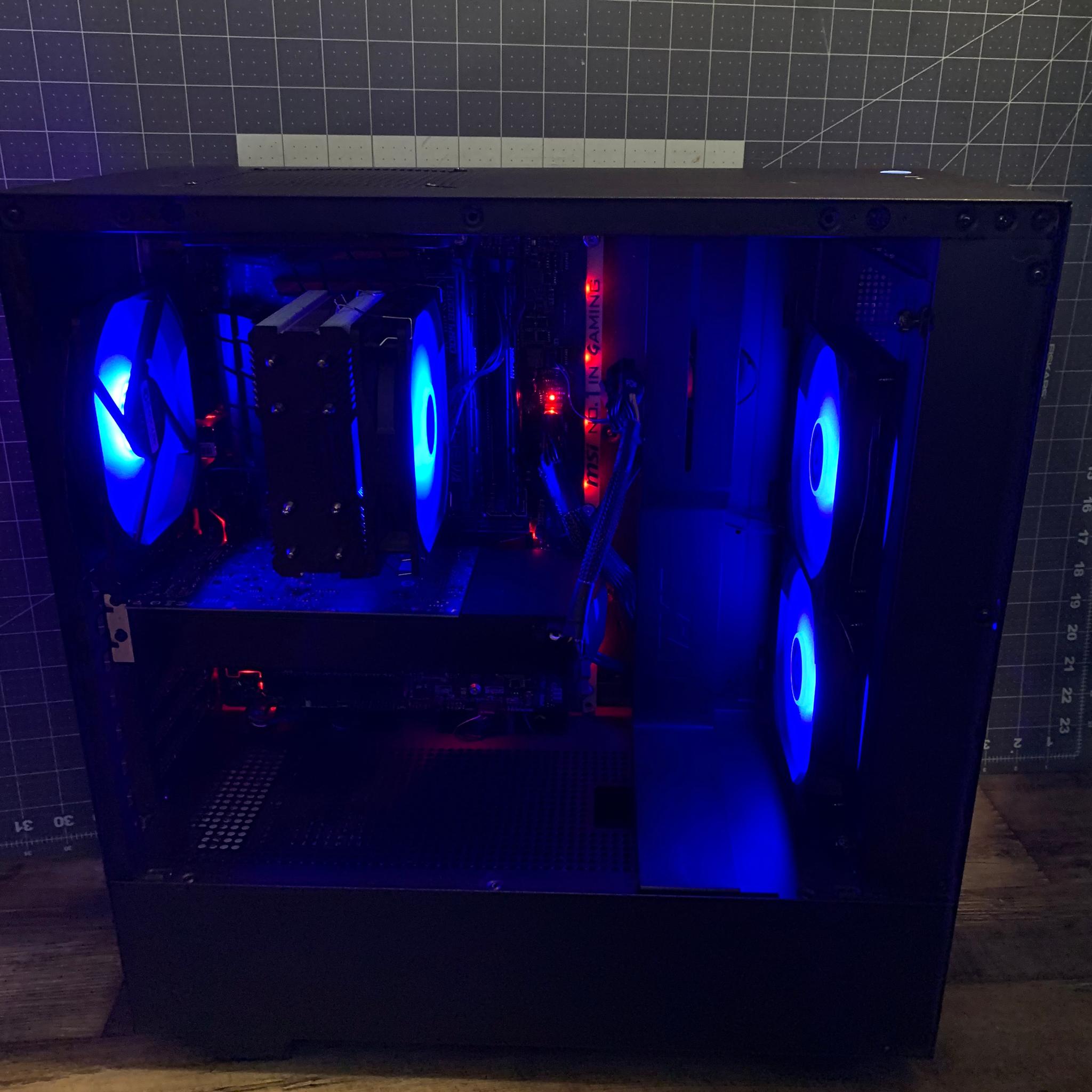 CUSTOM BUILT BUDGET COMPUTER (keyboard, mouse, & mouse pad included)
