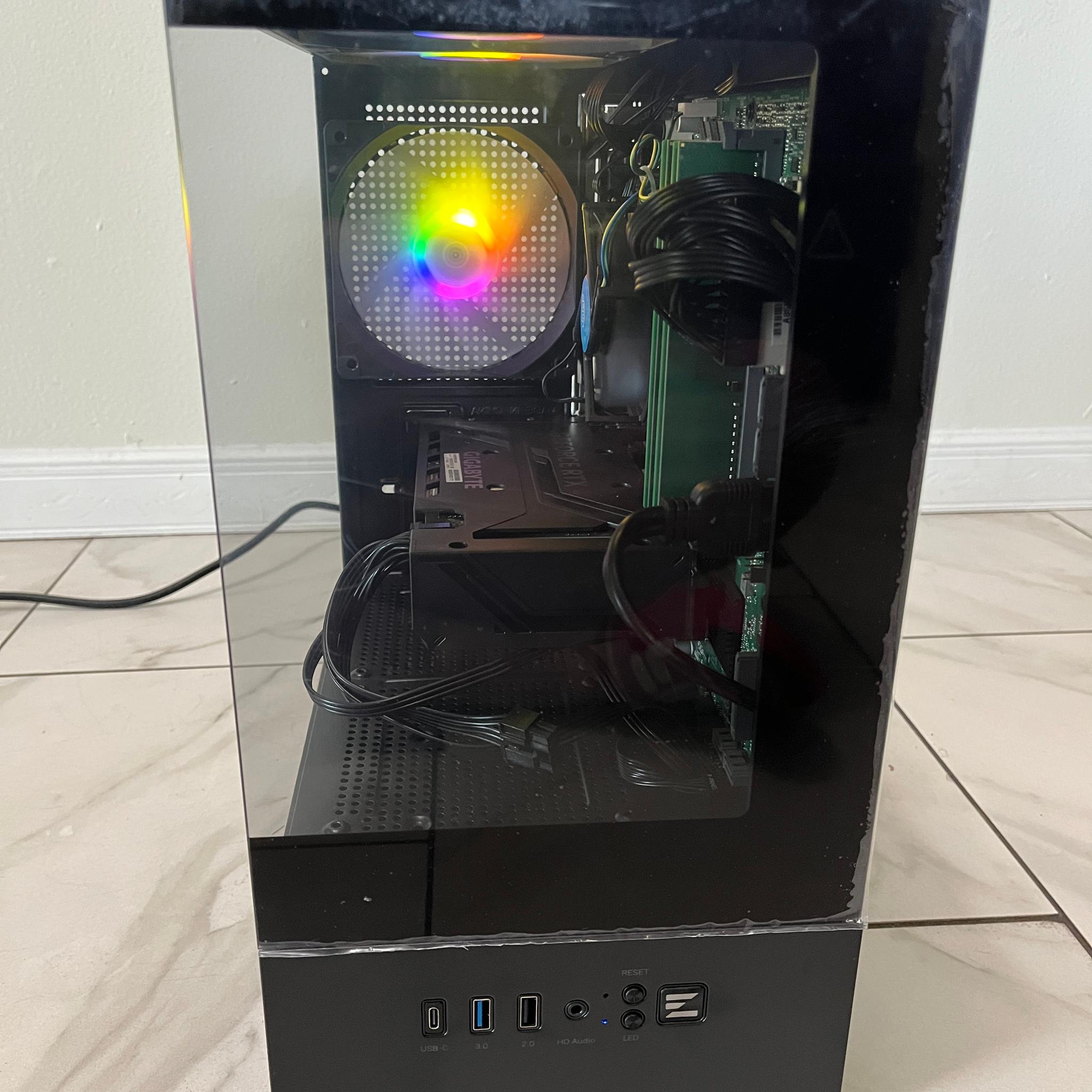 NVIDIA RTX 4060 Ti, Intel Core i7-9700, 16GB RAM, 500GB SSD - High FPS Gaming PC w/ Wi-Fi & BT