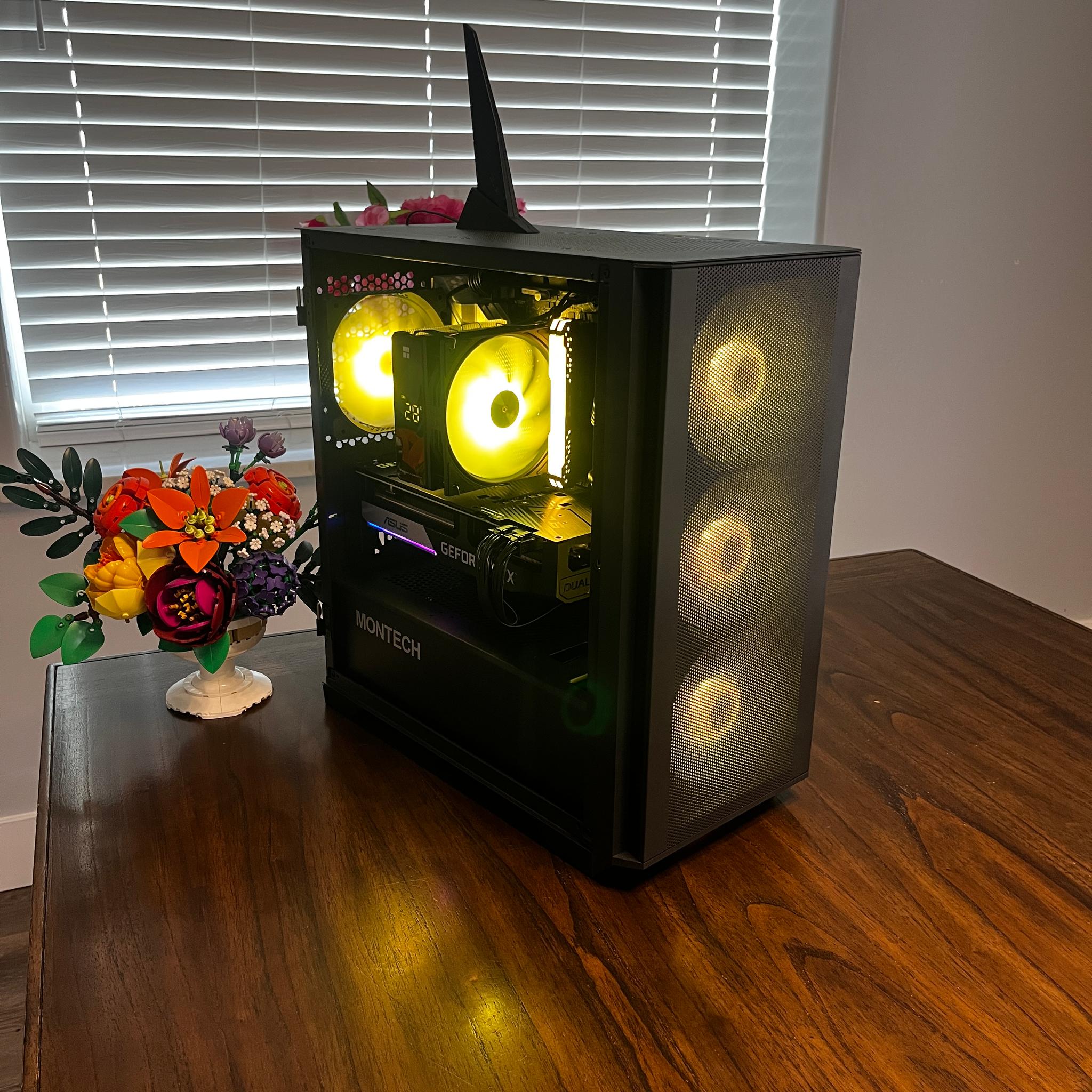 1440p/Medium - High, RTX 3070 1440p Gaming PC – i3‑14100F, 16GB, 1TB NVMe RGB