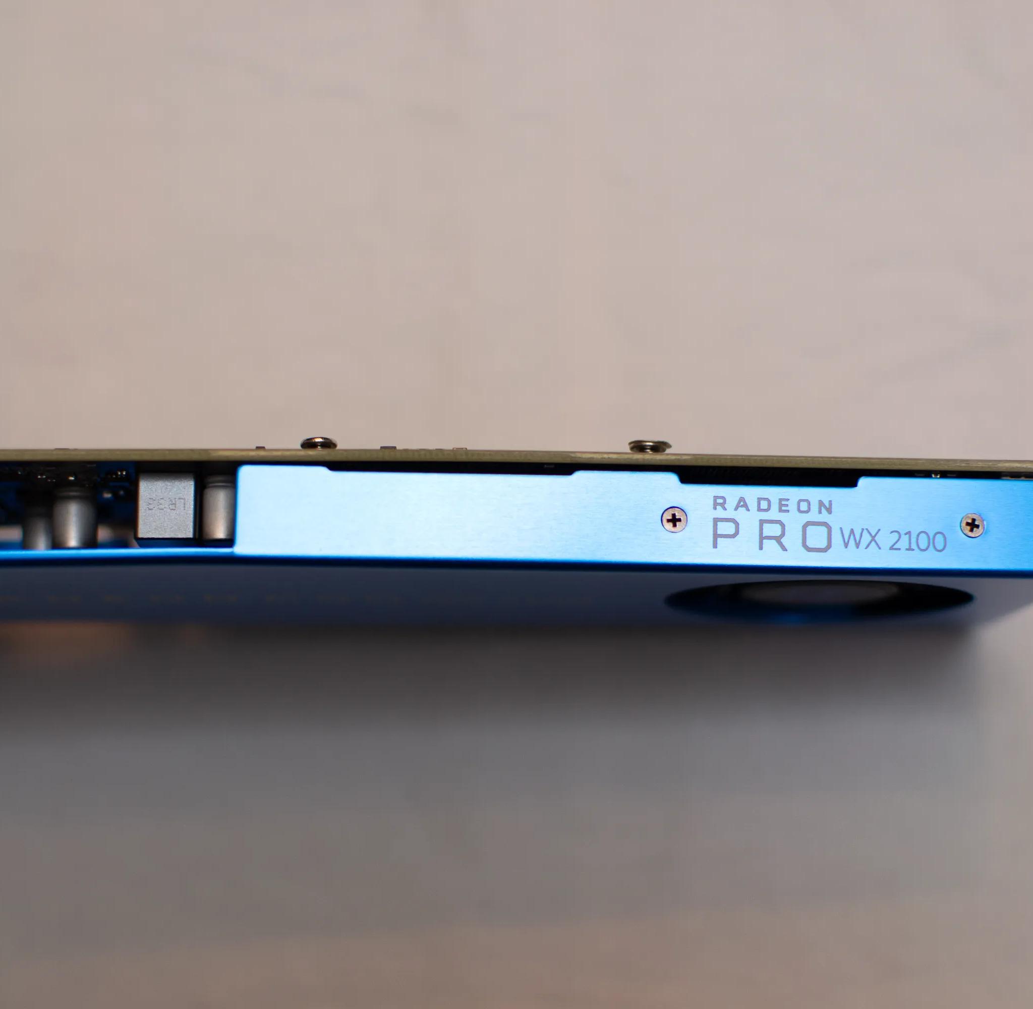 AMD Radeon Pro WX2100 GPU