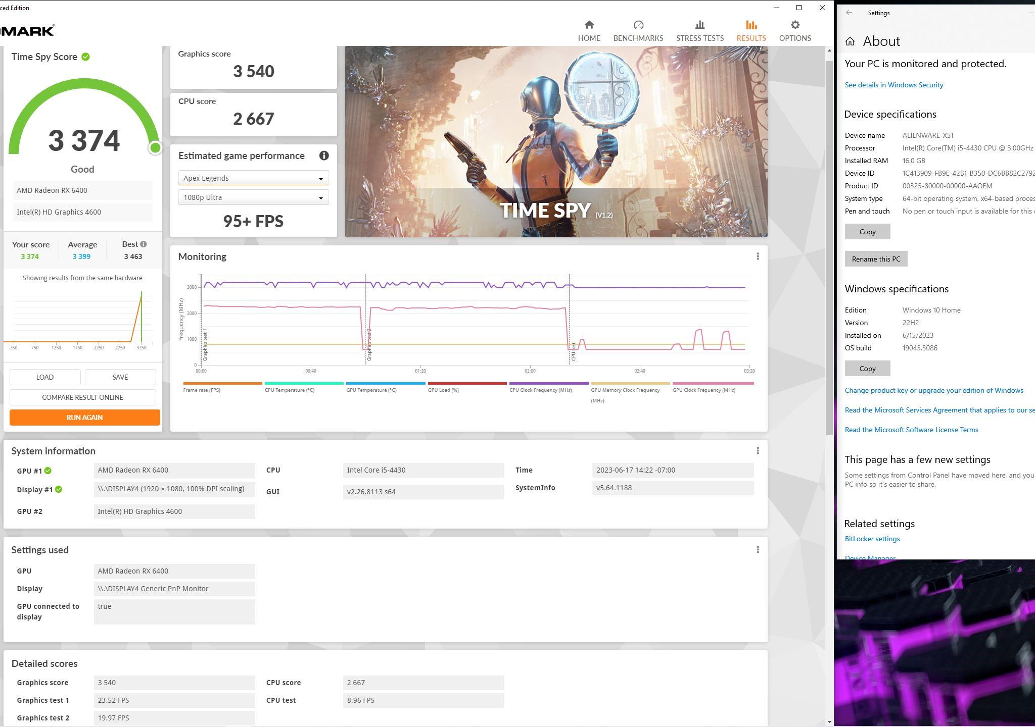 Alienware X51 R2 Starter Gaming PC - NEW Radeon RX 6400 Graphics Card (equivalent to a GTX 1650)