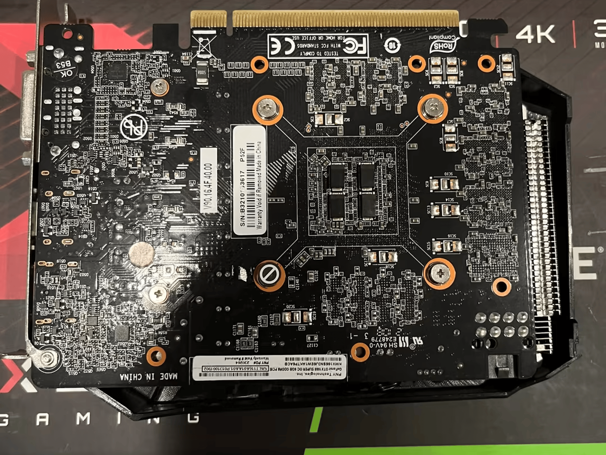 Used - PNY GeForce GTX 1660 Super 6Gb Black - Used