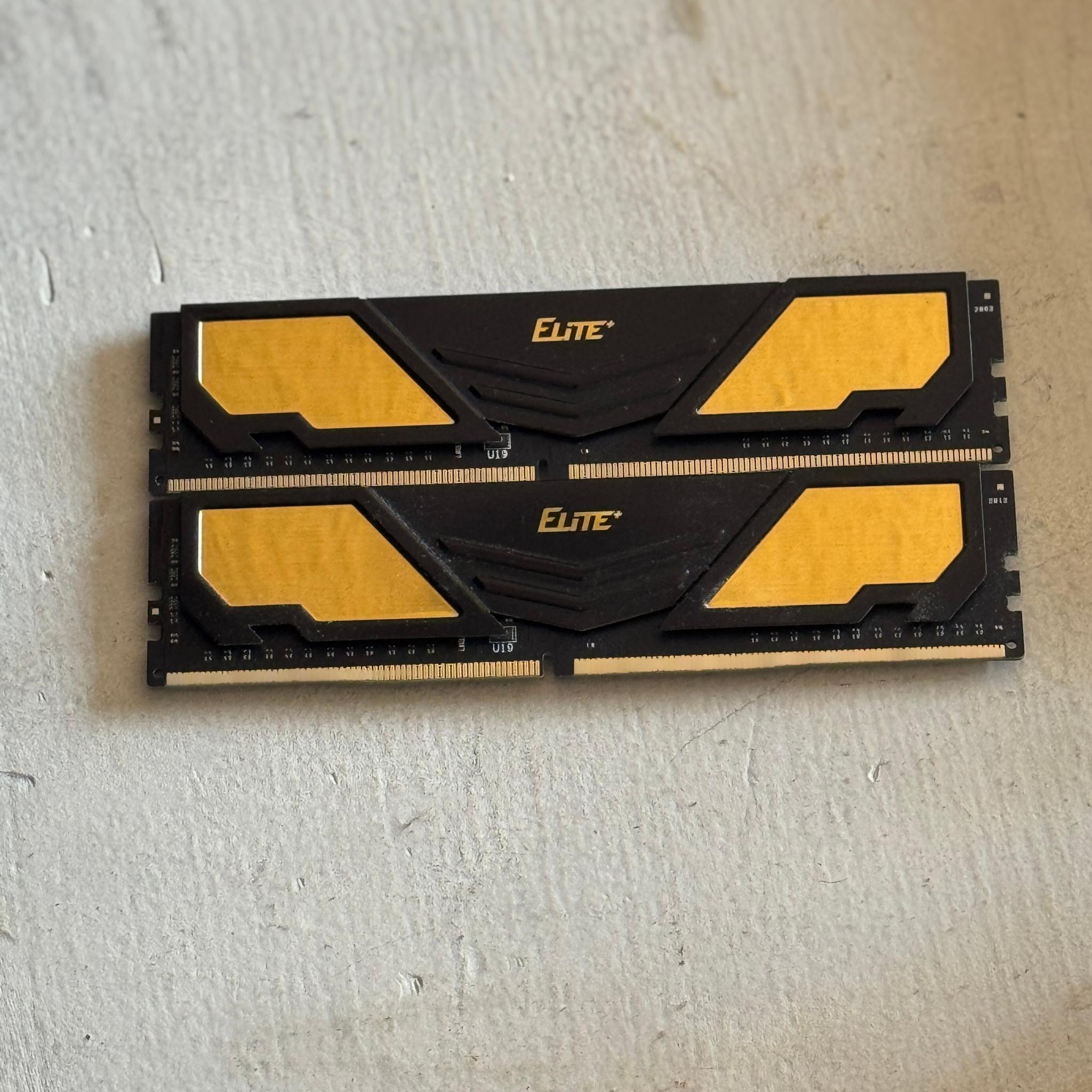 16GB DDR4 Ram - Teamgroup Elite