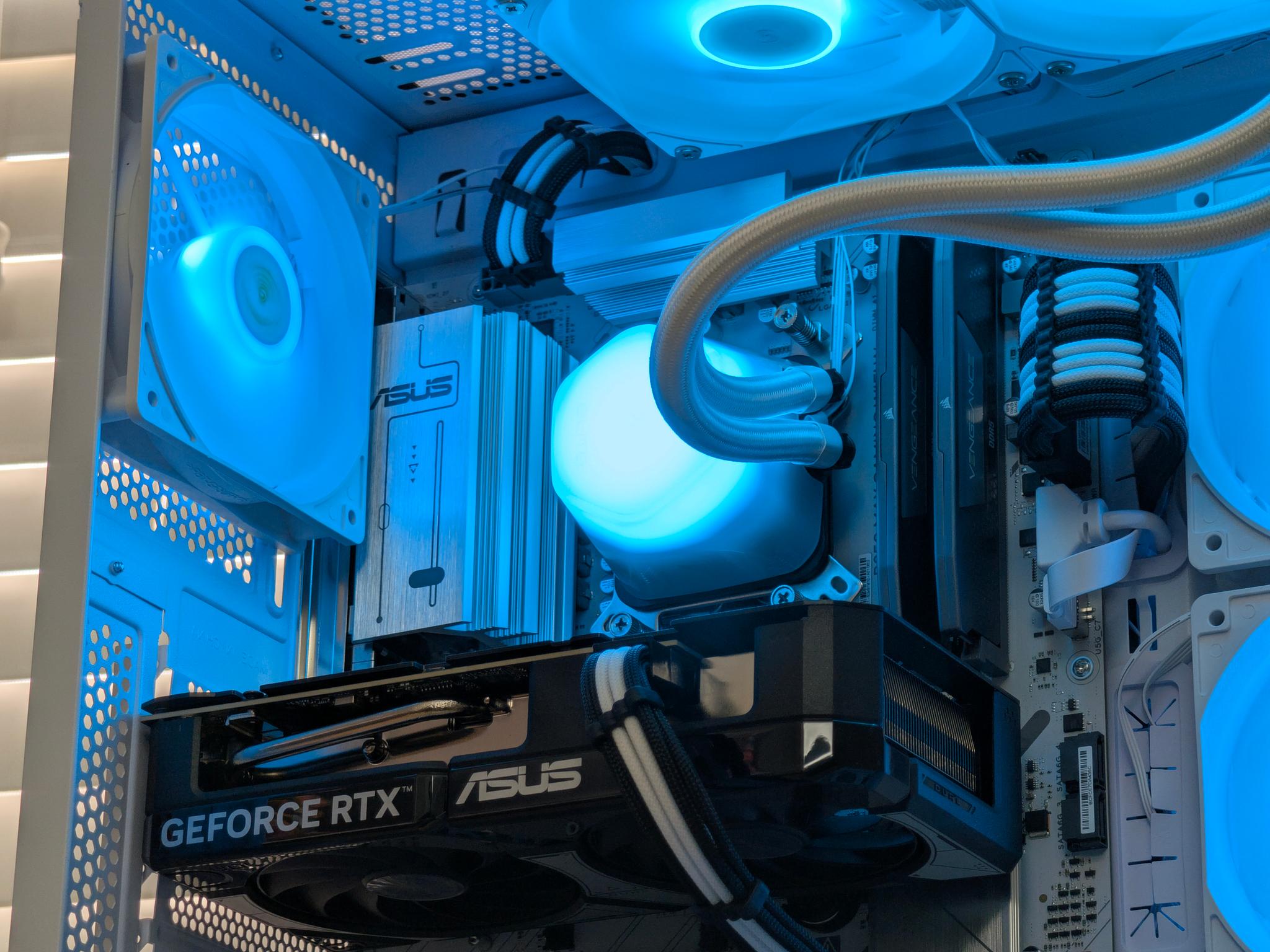 🩵🤍Ryzen 5 9600x | RTX 5060 TI | 32GB DDR5 | Gaming PC🤍🩵