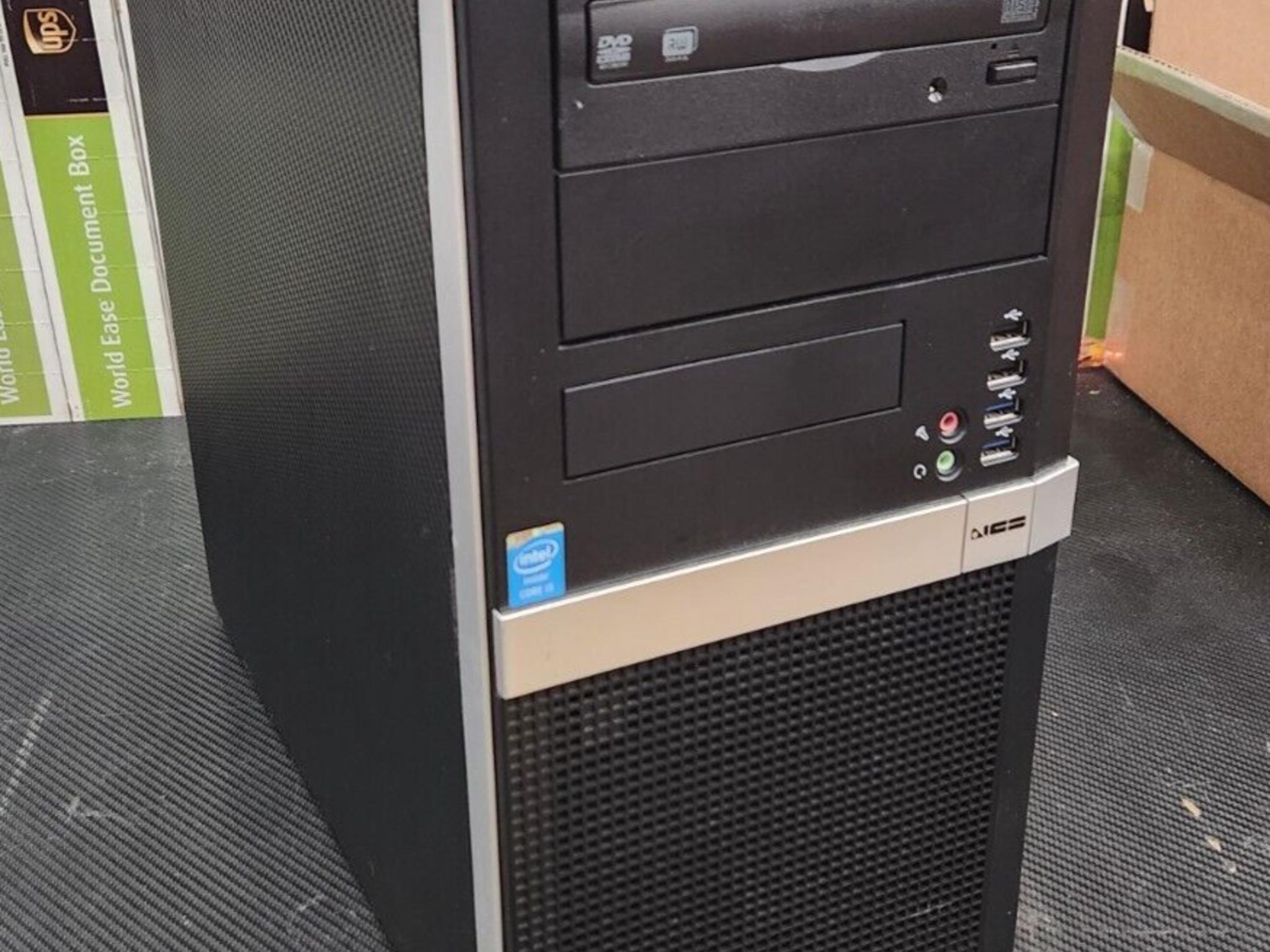 NCS Tech. Stratus 7280 Tower PC Core i5-4440 8GB RAM 120SSD 500HDD Windows 10H