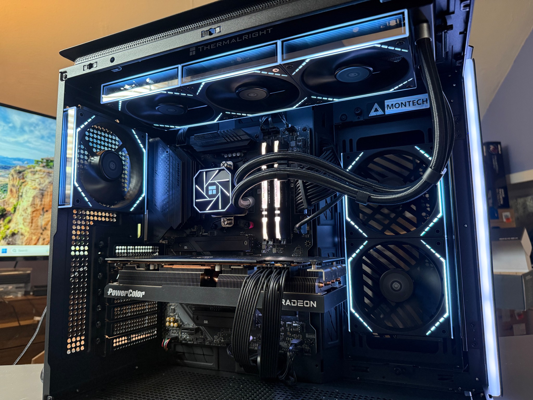 RGB 1440p Gaming PC – 7700 XT | Ryzen 7 5700X | 32GB DDR4 | 2TB NVMe