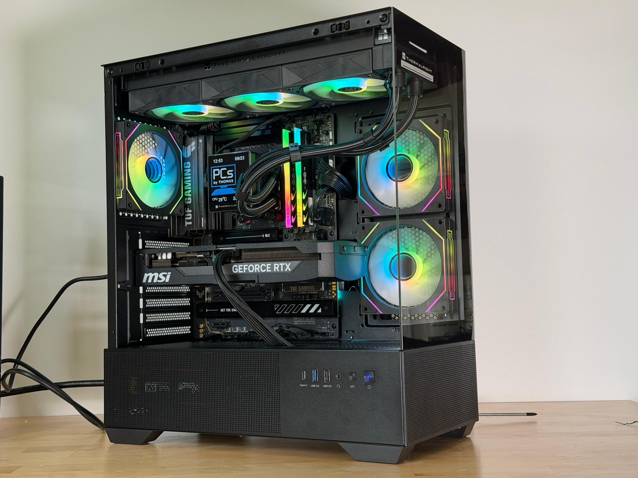 RTX 5080 Ryzen 9700x Gaming PC 32GB DDR5 6000MHZ 2TB SSD