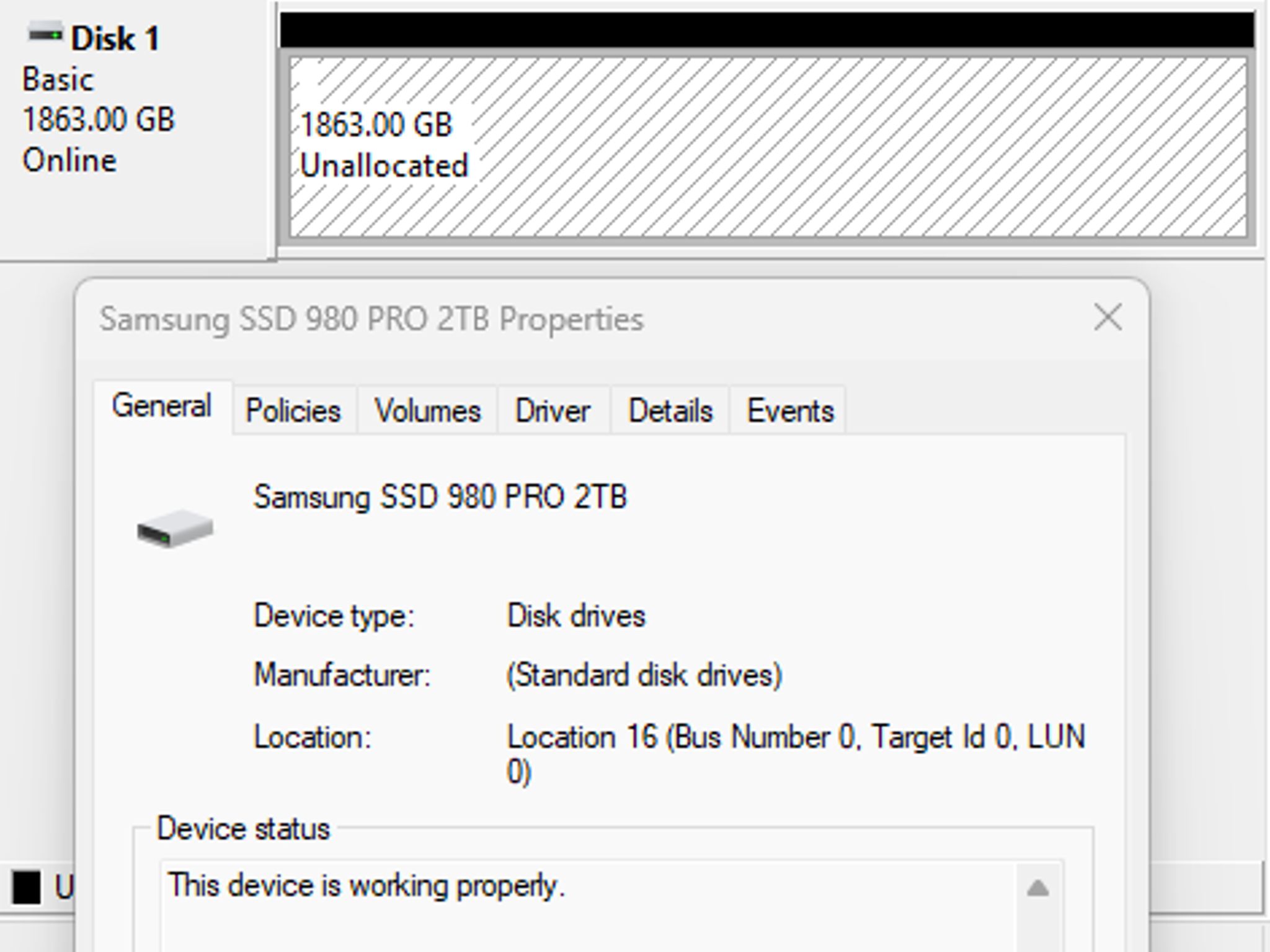 Samsung 980 PRO 2TB NVMe M.2 SSD