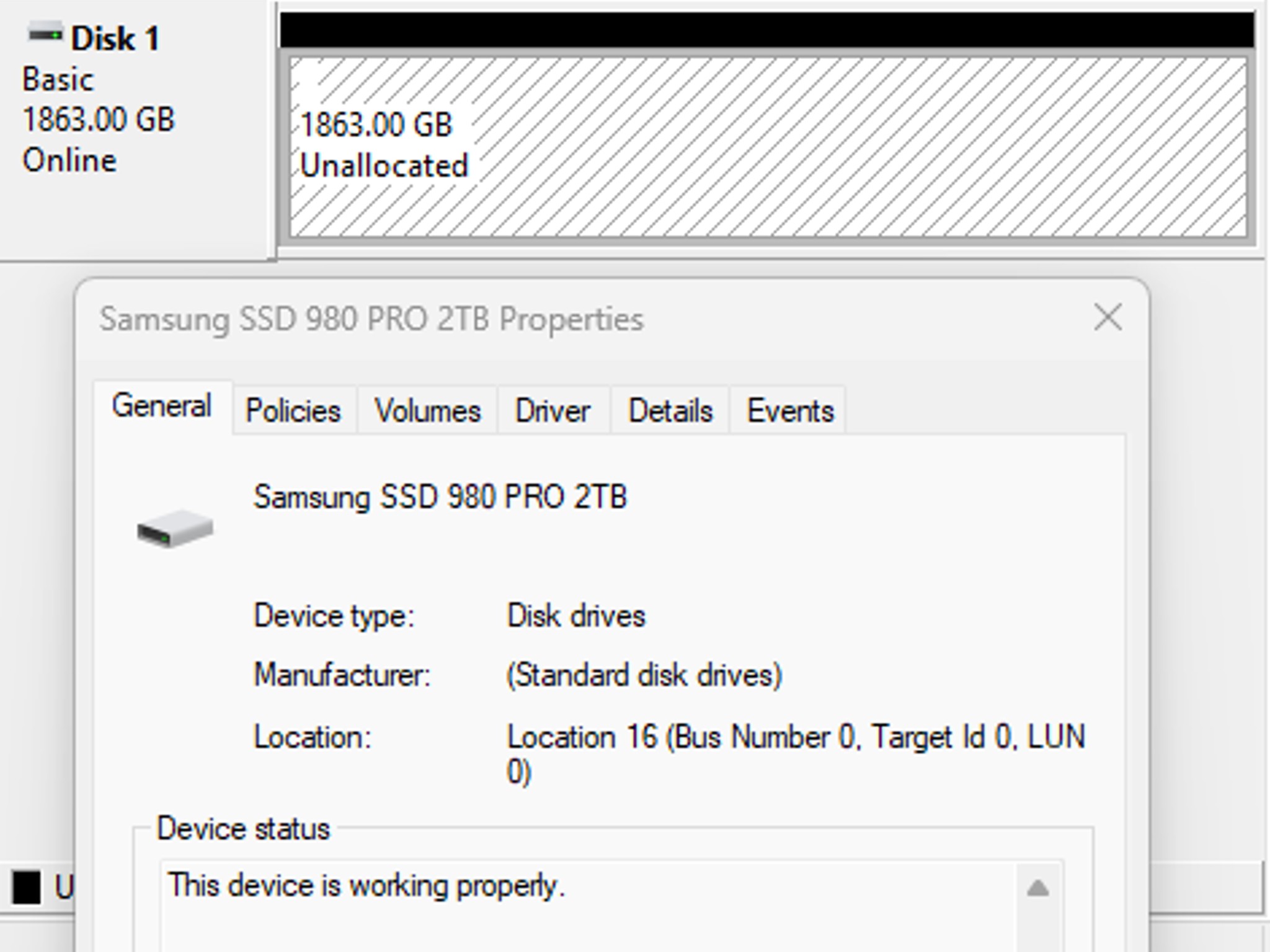 Samsung 980 PRO 2TB NVMe M.2 SSD