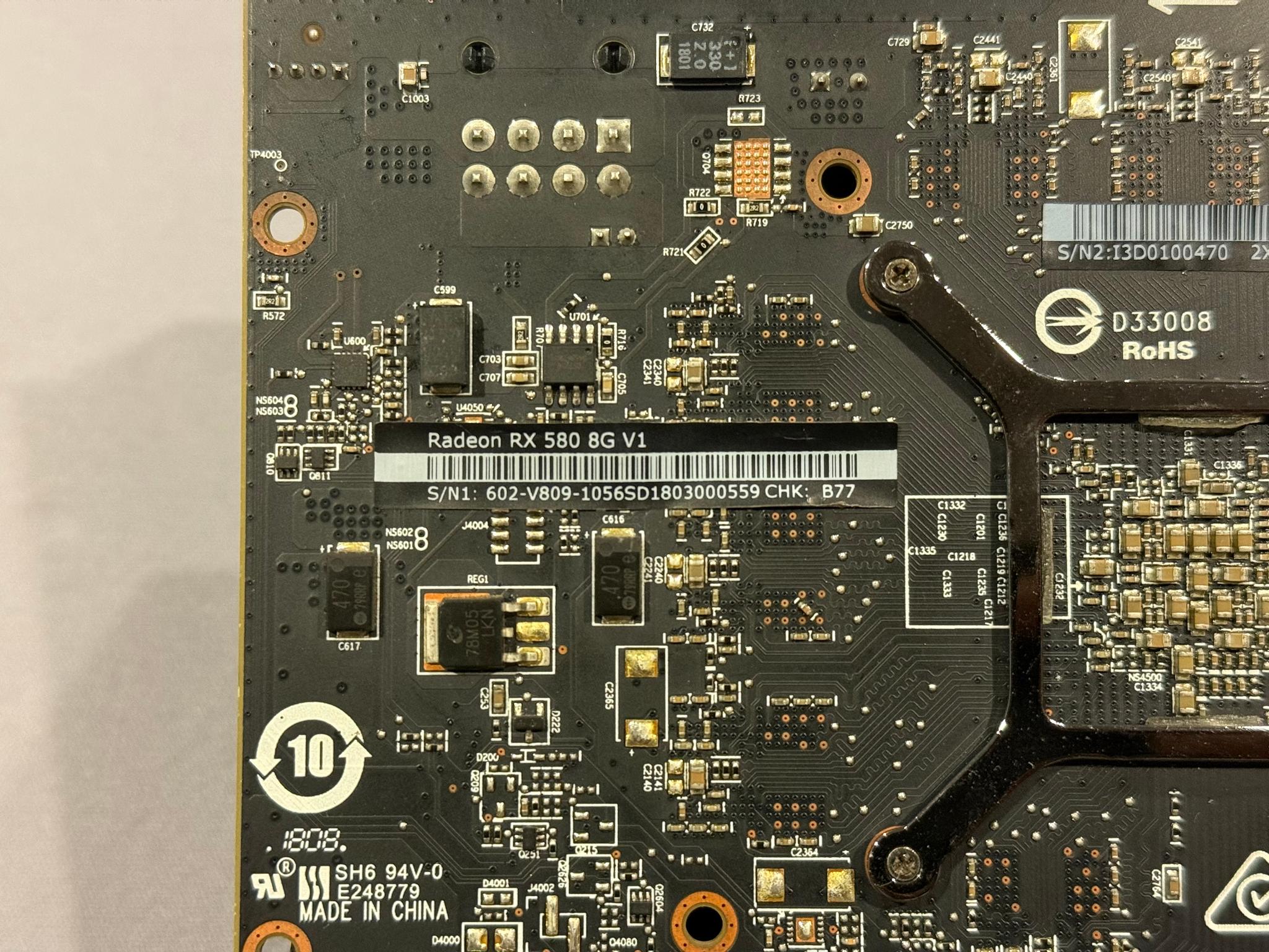 Tested MSI RX580 8GB V1 Graphics Card
