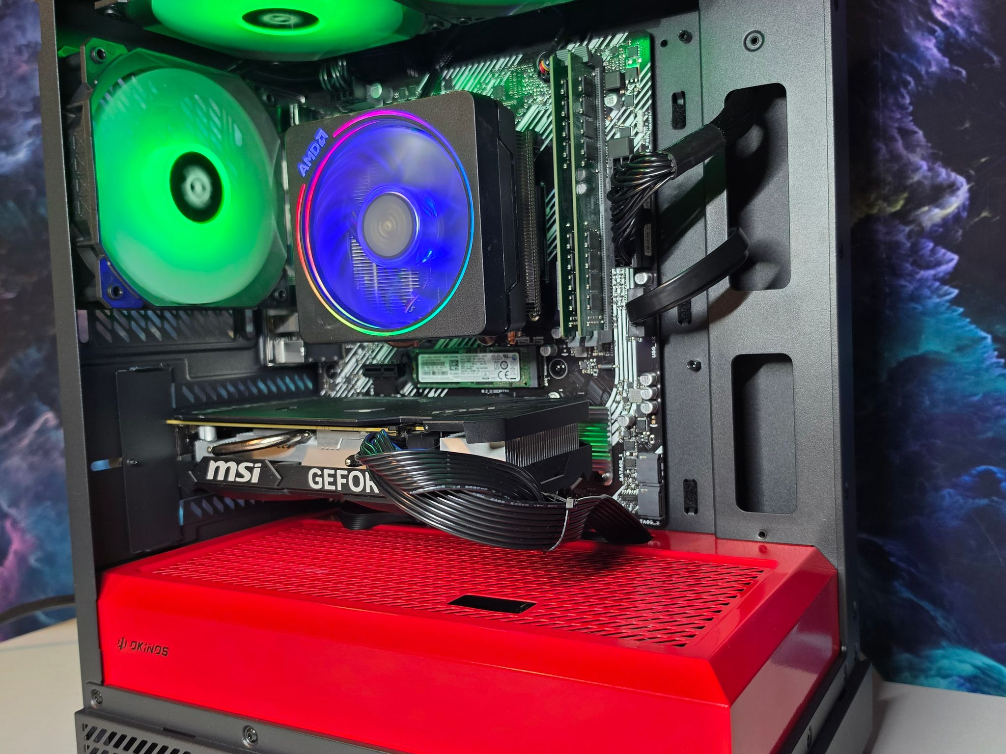 MSI RTX 4060 8gb + Ryzen 5600x PC Build #111