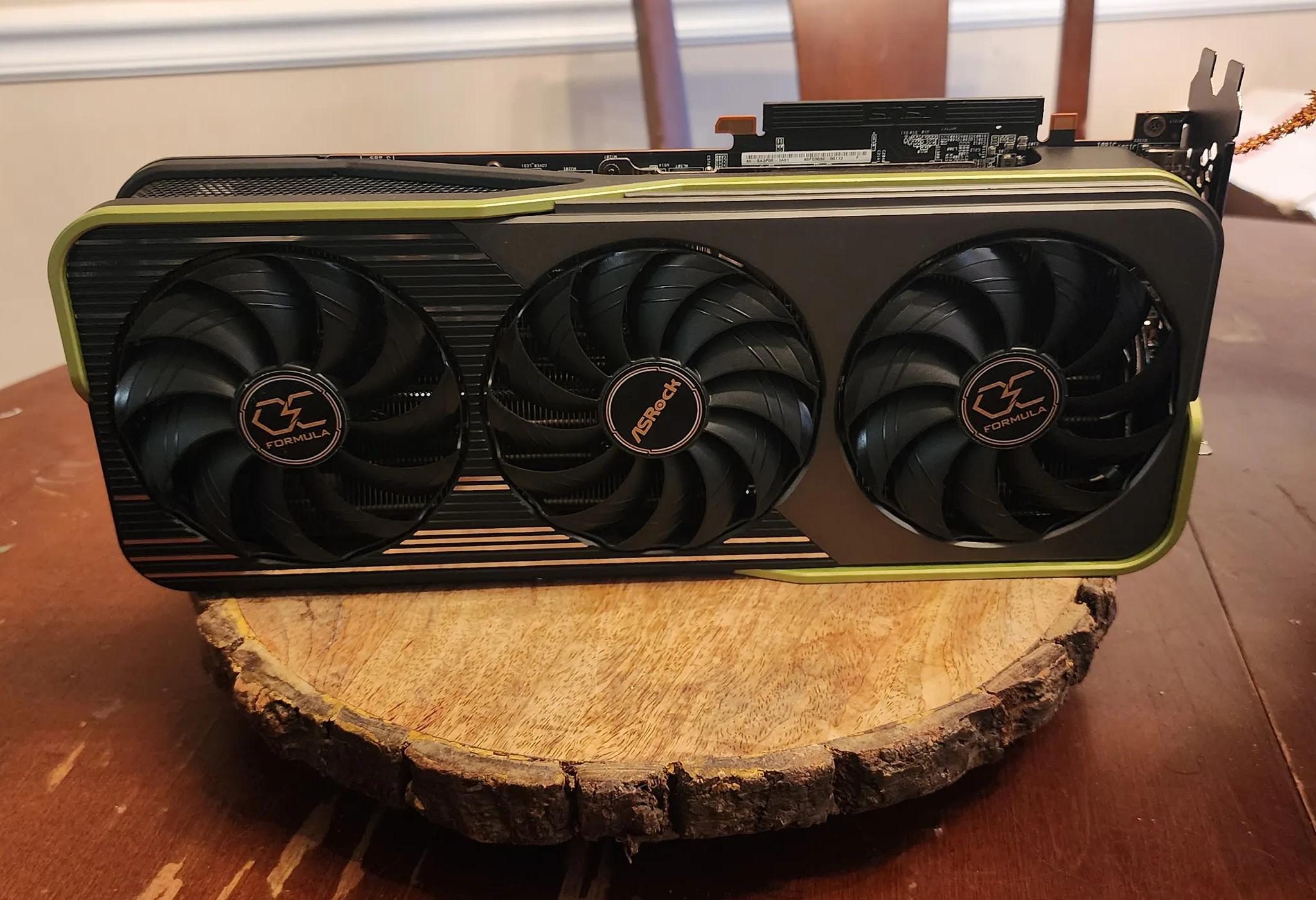 ASRock AMD Radeon RX 6950 XT Formula Overclocked Triple Fan 16GB GDDR6 PCIe 4.0 Graphics Card