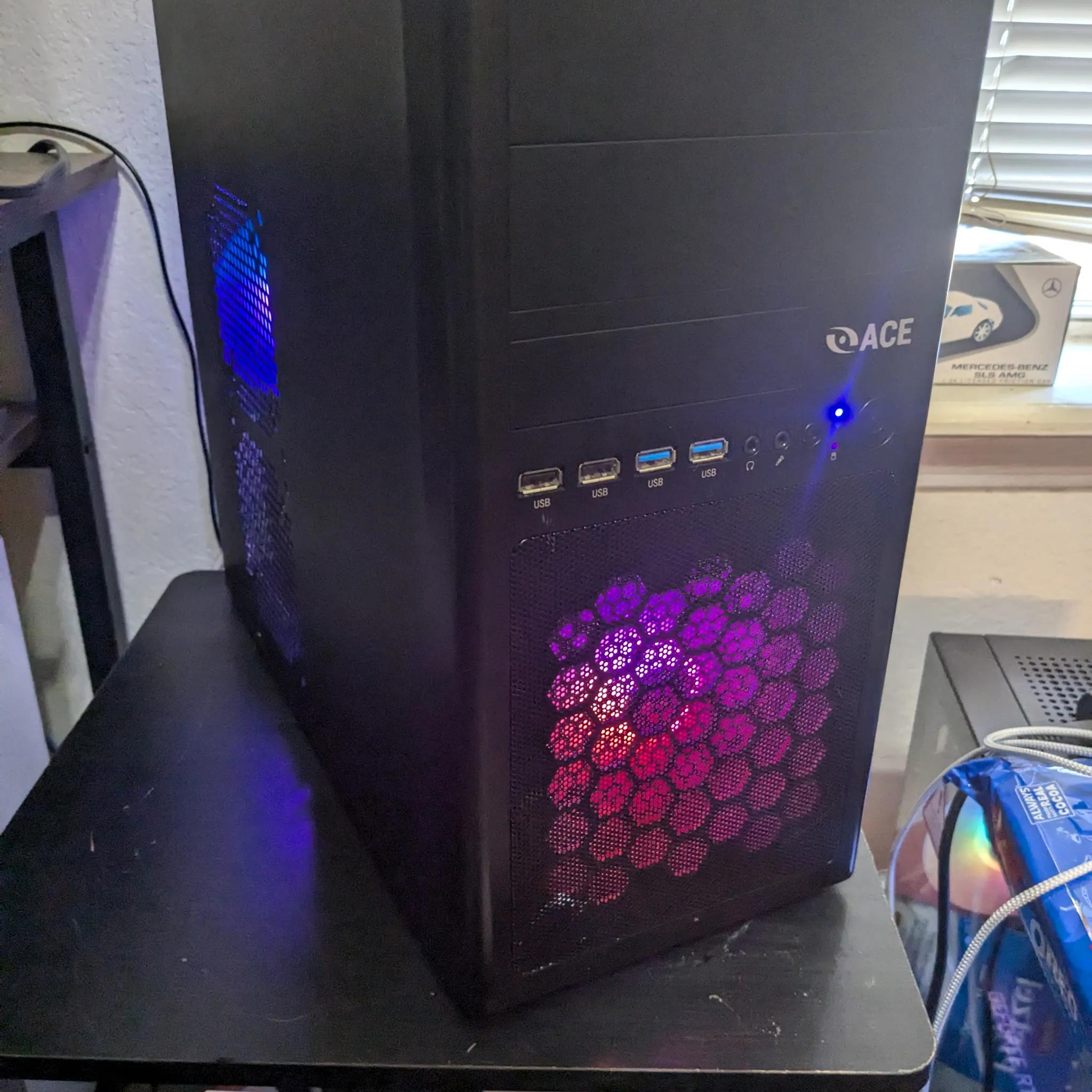 Budget Gaming Essentials - i5-2400, 16GB RAM, Quadro K2200 4GB (GTX 750 TI), 400GB SSD, Win10, Wifi