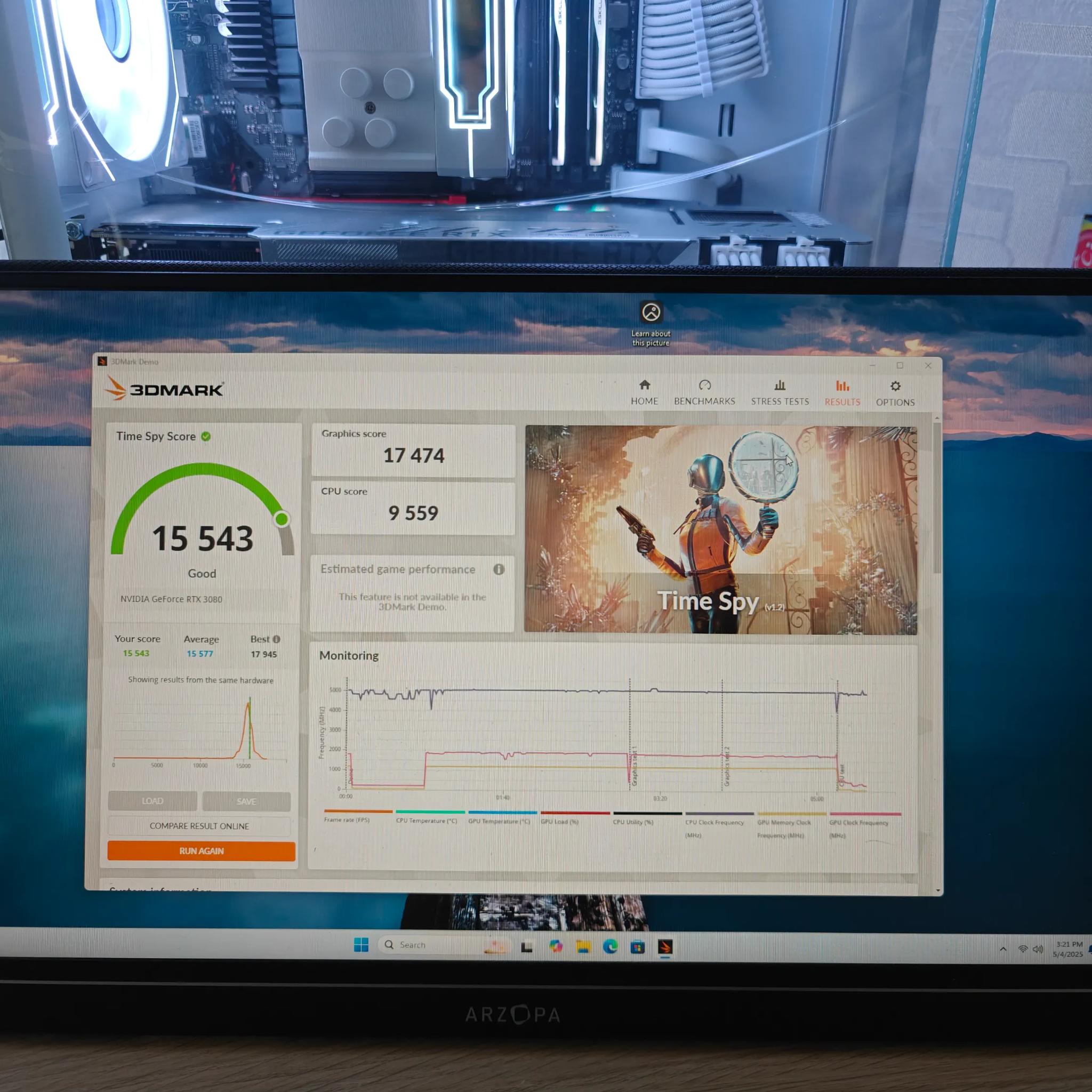 RTX 3080, Ryzen 7500F, 32GB DDR5, 1TB NVMe | 4K/1440P Gaming PC