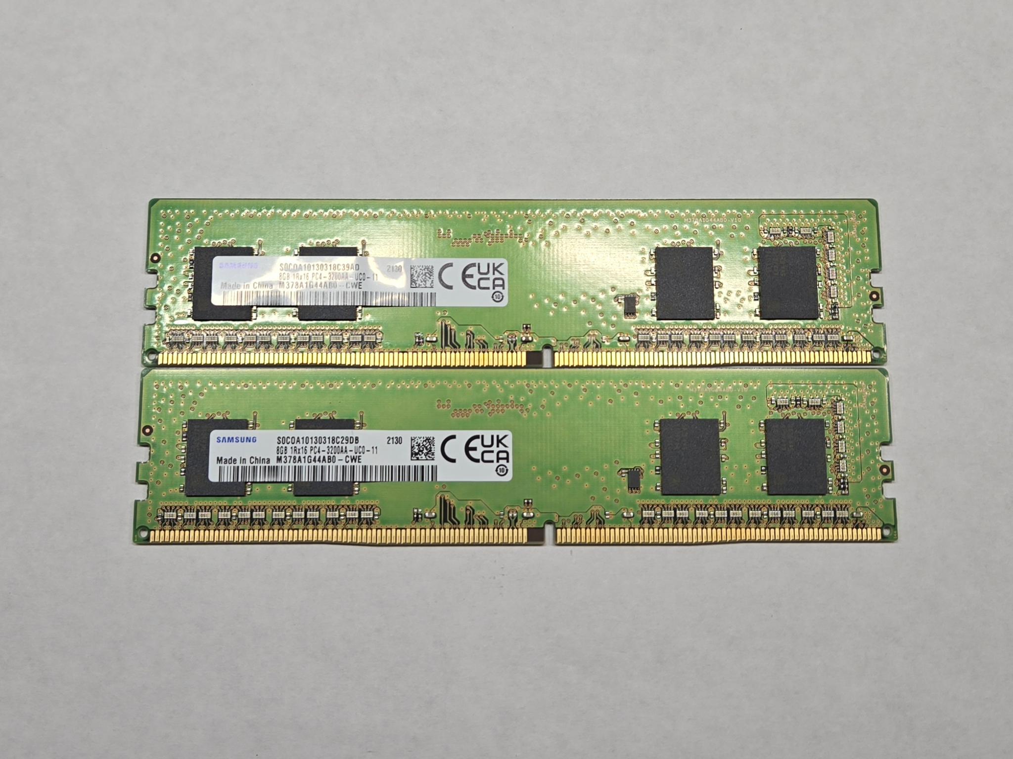 Samsung 16GB (2x8GB) DDR4 3200MHz RAM Kit