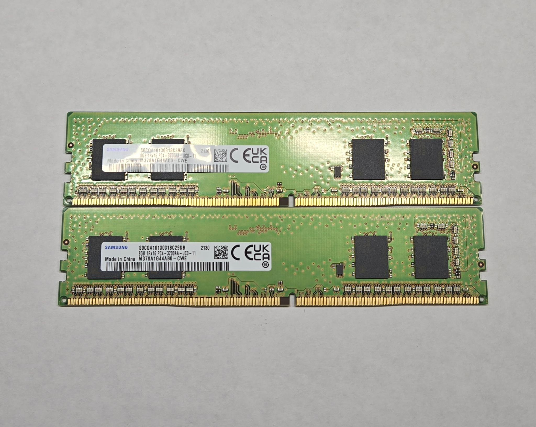 Samsung 16GB (2x8GB) DDR4 3200MHz RAM Kit