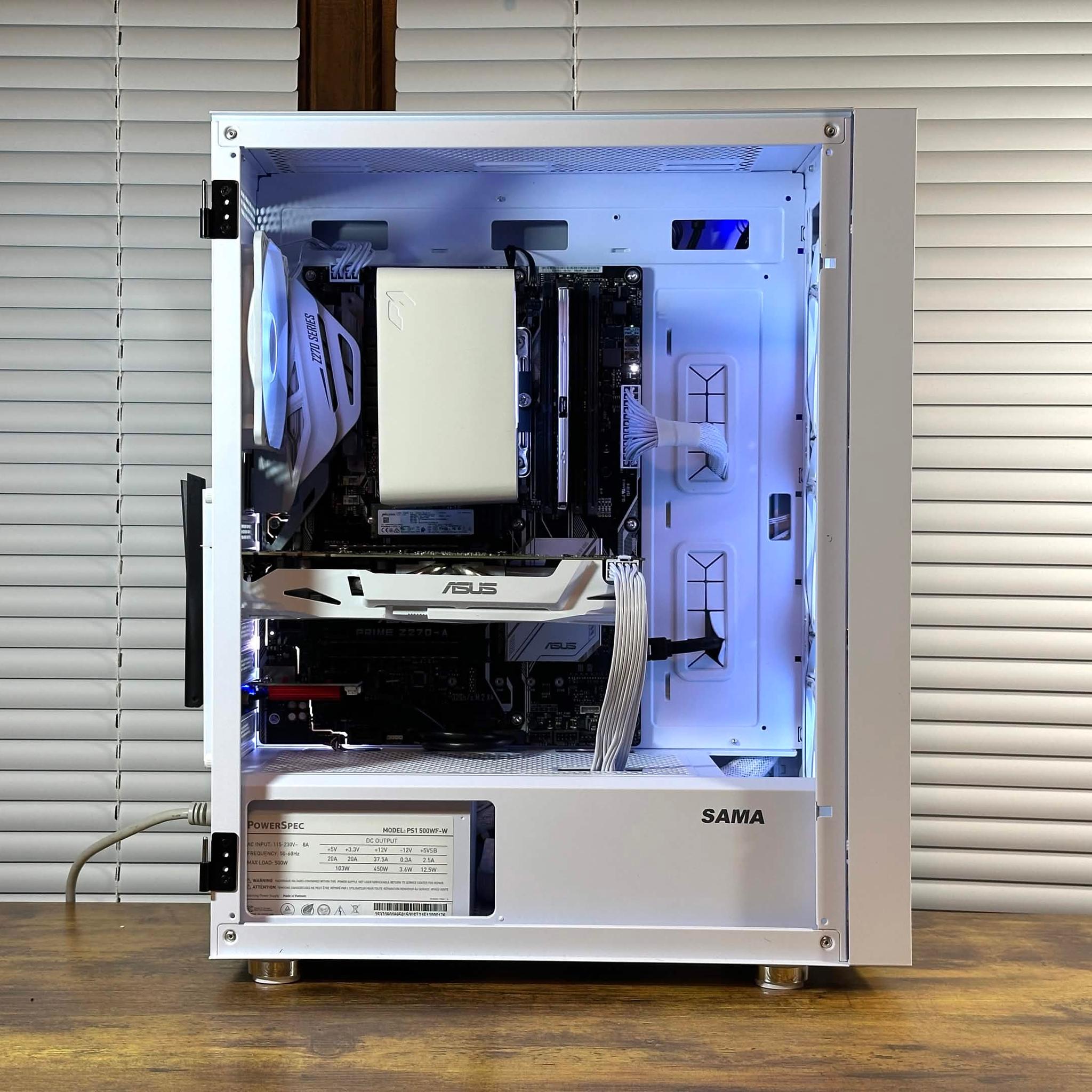 GTX 1070 8GB | Intel i7 6700K | 16GB DDR4 | 1.2TB Storage | Win11 | WIFI | 1080P Budget Gaming PC