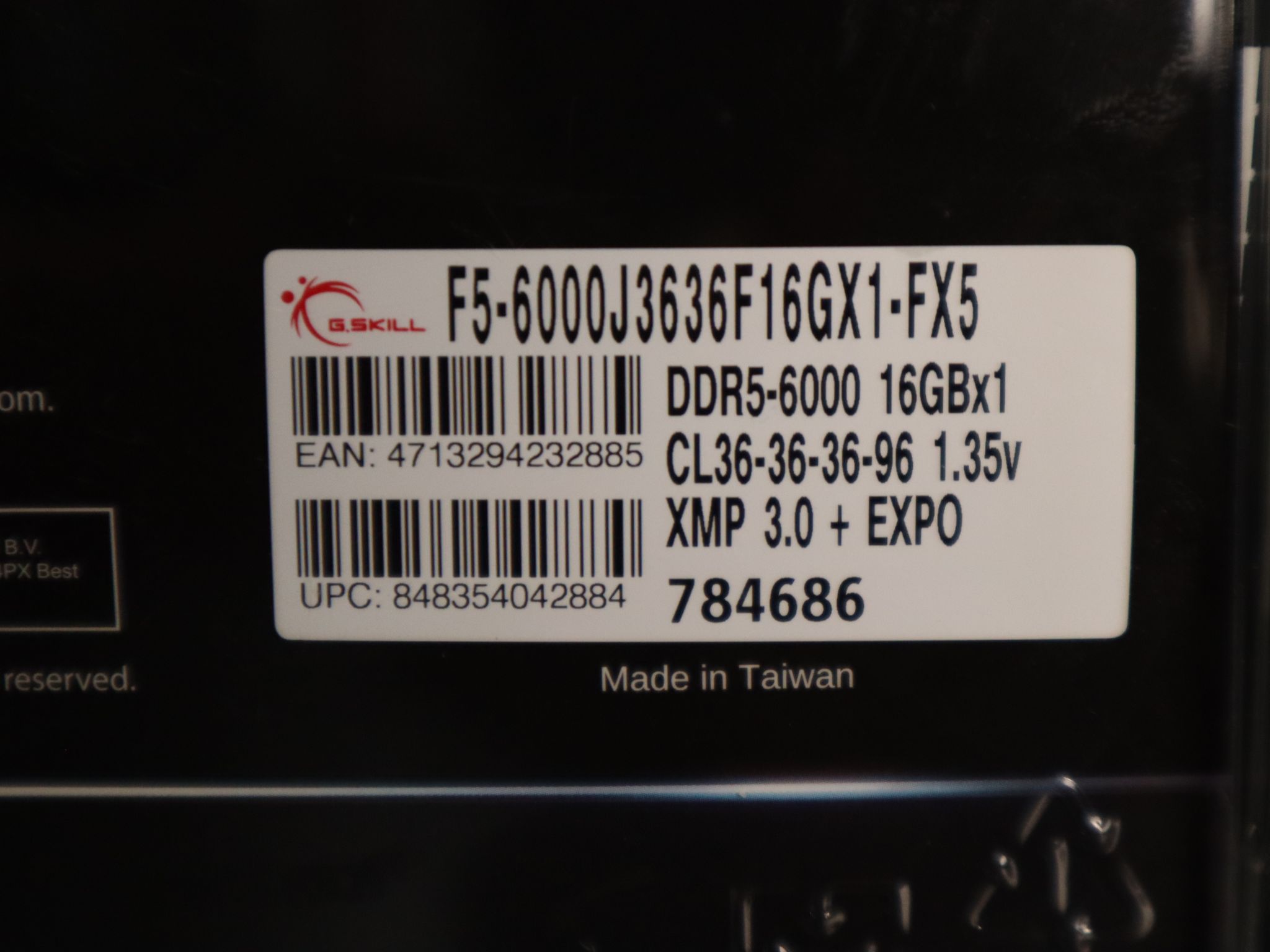 G.Skill FlareX5 DDR5 16gb Ram | AMD Expo | XMP 3.0 ready | Brand-New