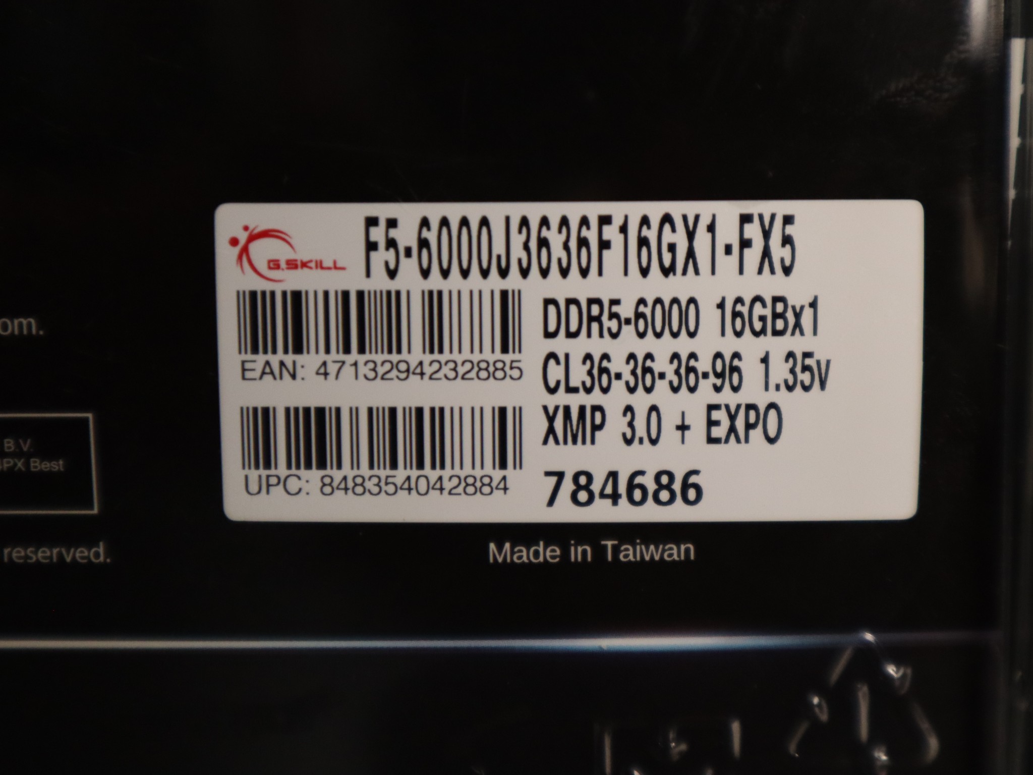 G.Skill FlareX5 DDR5 16gb Ram | AMD Expo | XMP 3.0 ready | Brand-New